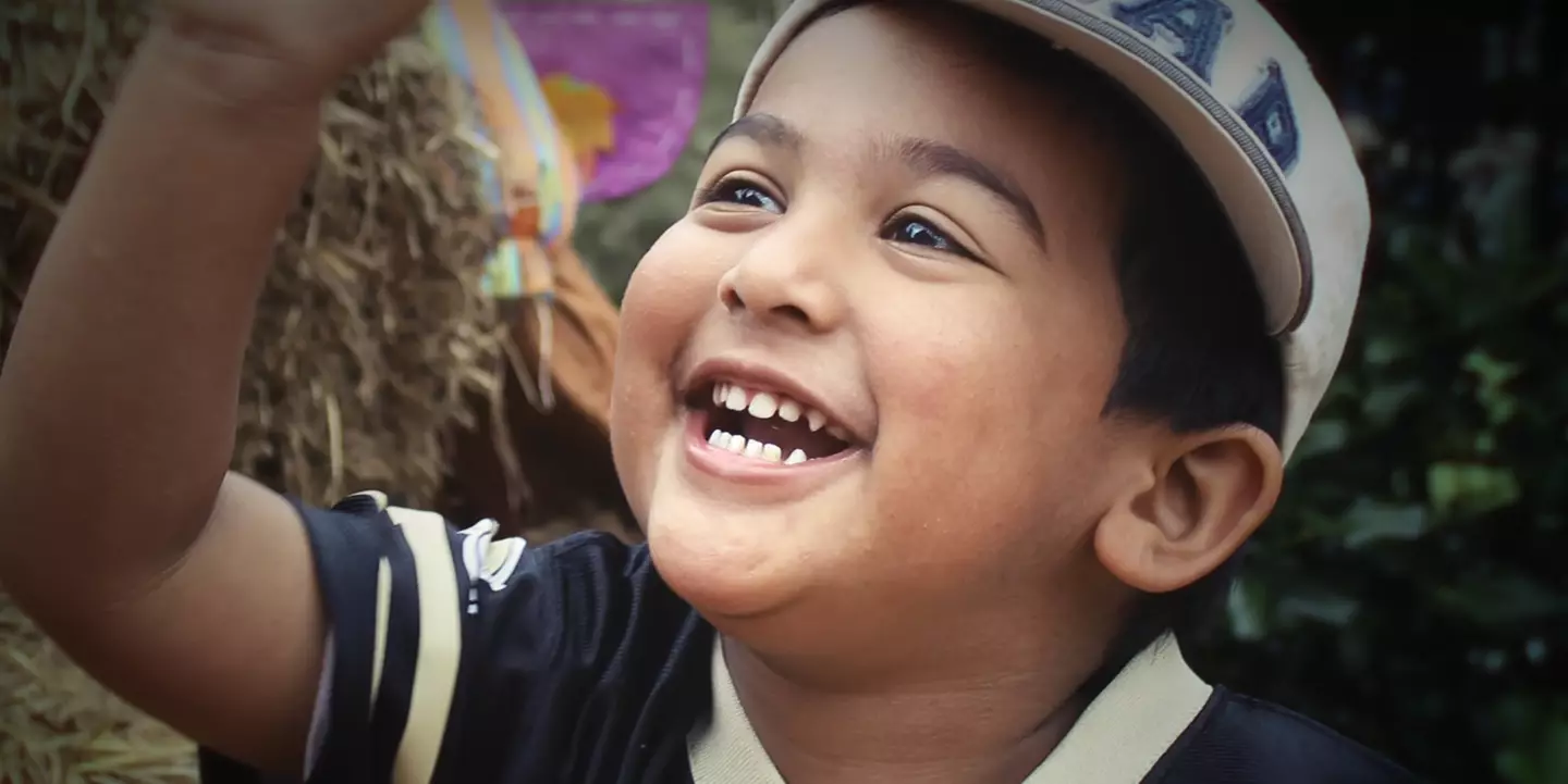 The young boy was abducted seven years ago (Netflix)