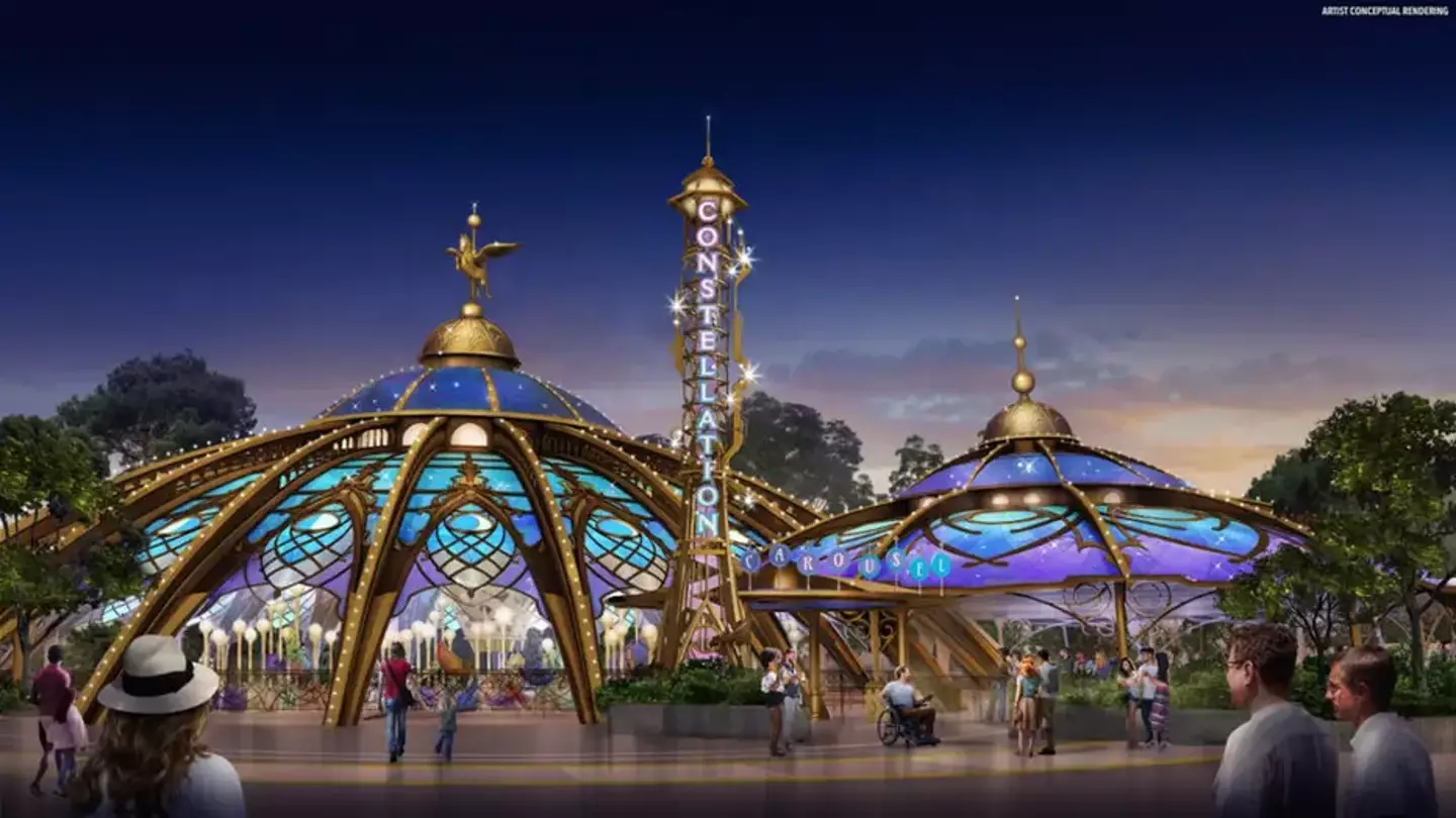An artist's impression of Constellation Carousel.