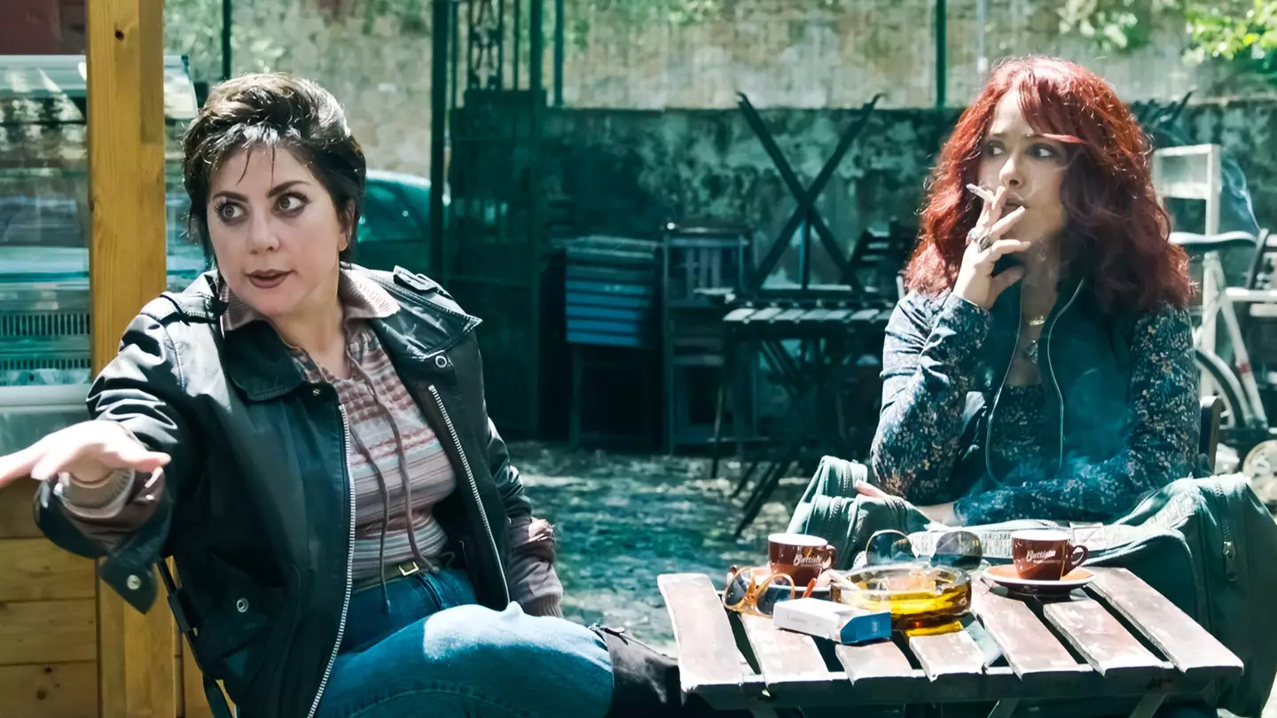 Lady Gaga Says She Filmed A Sex Scene With Salma Hayek For House Of Gucci