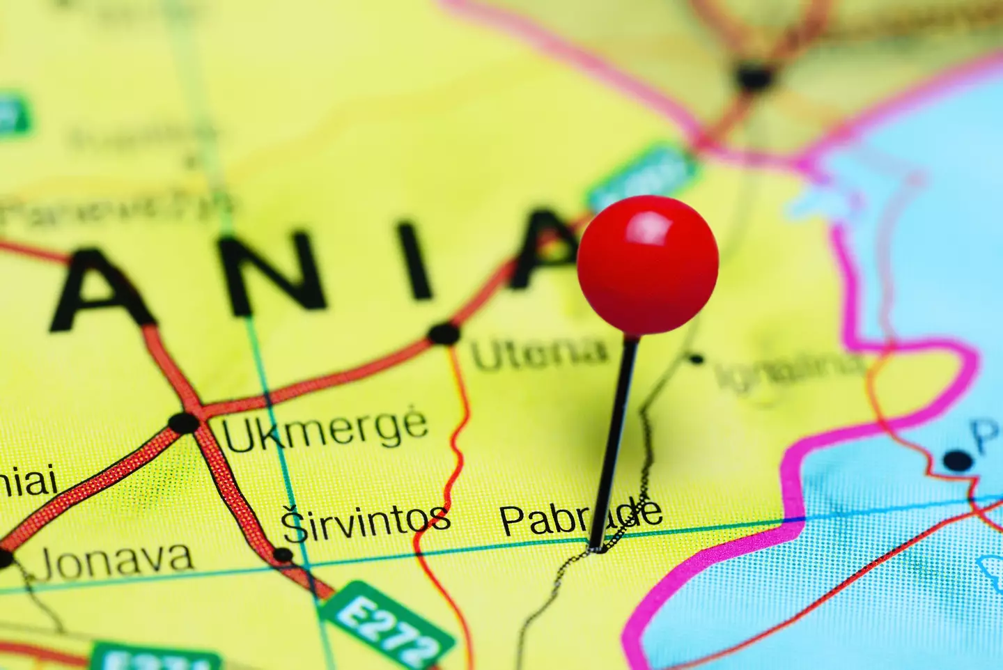 The four soldiers disappeared conducting a training exercise near the Lithuanian town of Pabradė, which lies just six miles from the boarder with Belarus (Getty Stock Images)