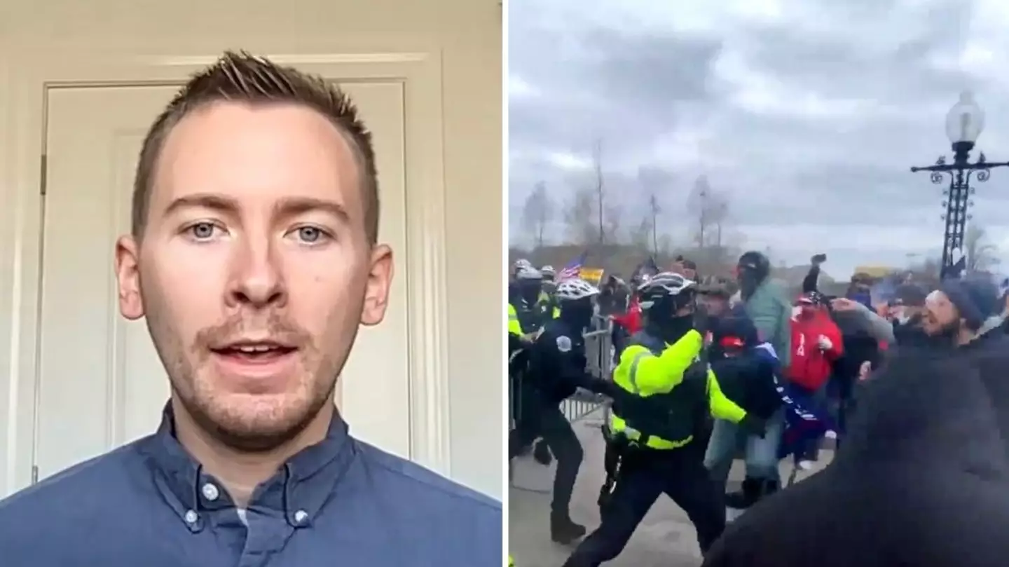 Police Officer Recalls Terrifying Moment Trump Supporters Stormed Capitol