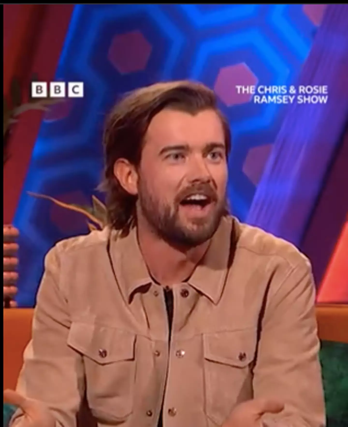 The comedian seized the chance to draw comparisons.