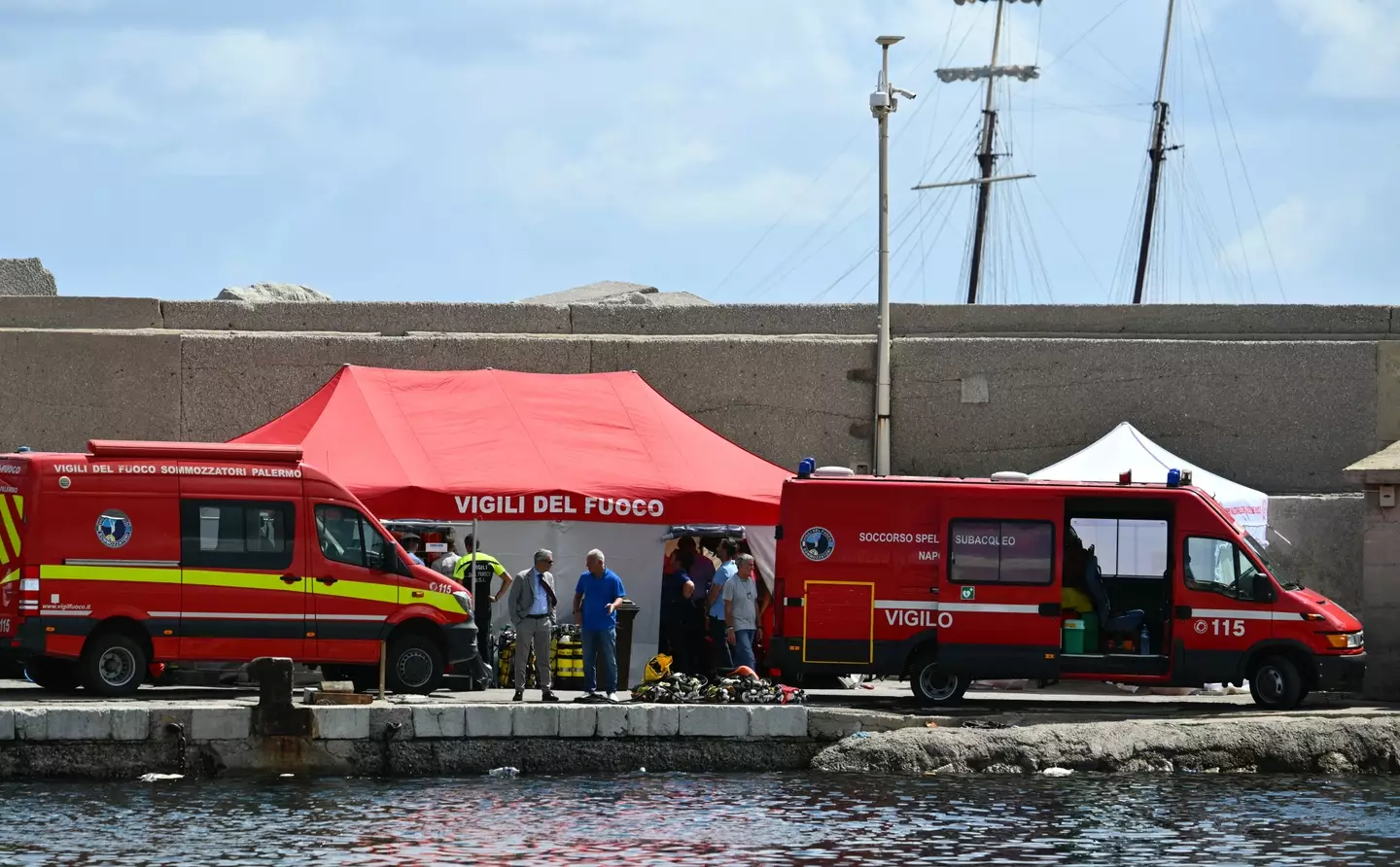 His twin brother hopes the missing passengers have access to an air pocket (ALBERTO PIZZOLI/AFP via Getty Images)