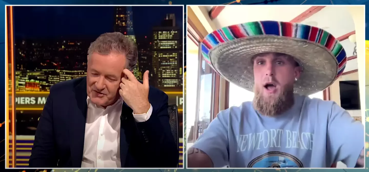 Paul went on a short rant before leaving the call (YouTube/Piers Morgan Uncensored)