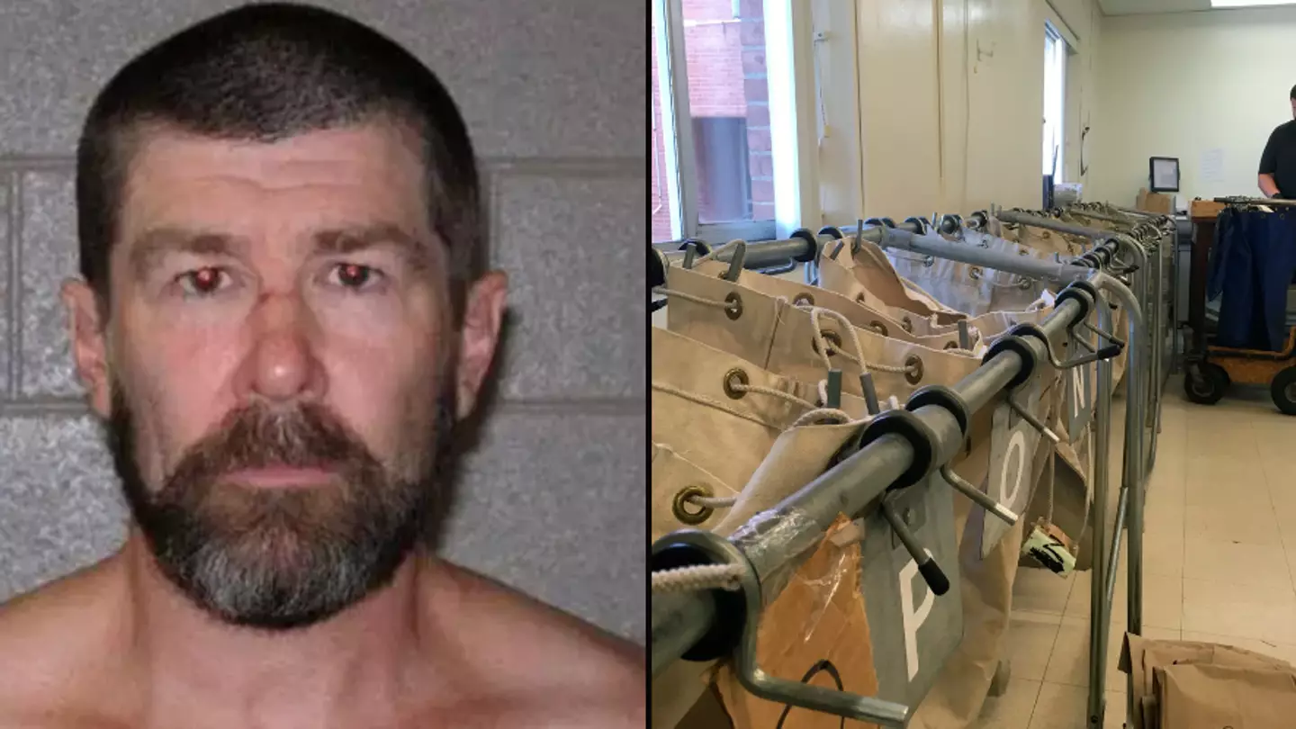 Man who escaped prison by mailing himself out