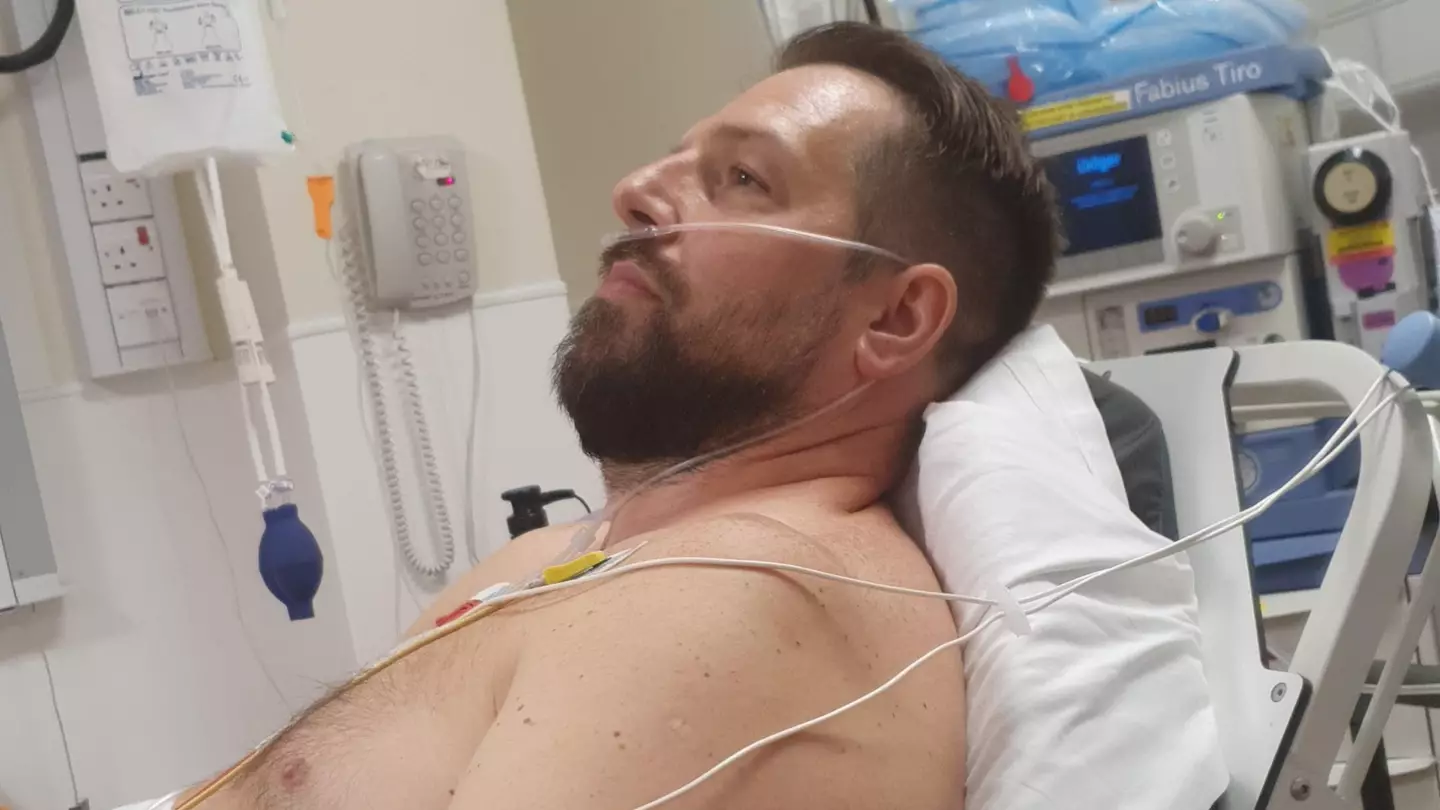 Man, 44, is left with 'permanent damage' to health after hotel 'error' left him close to death on his honeymoon