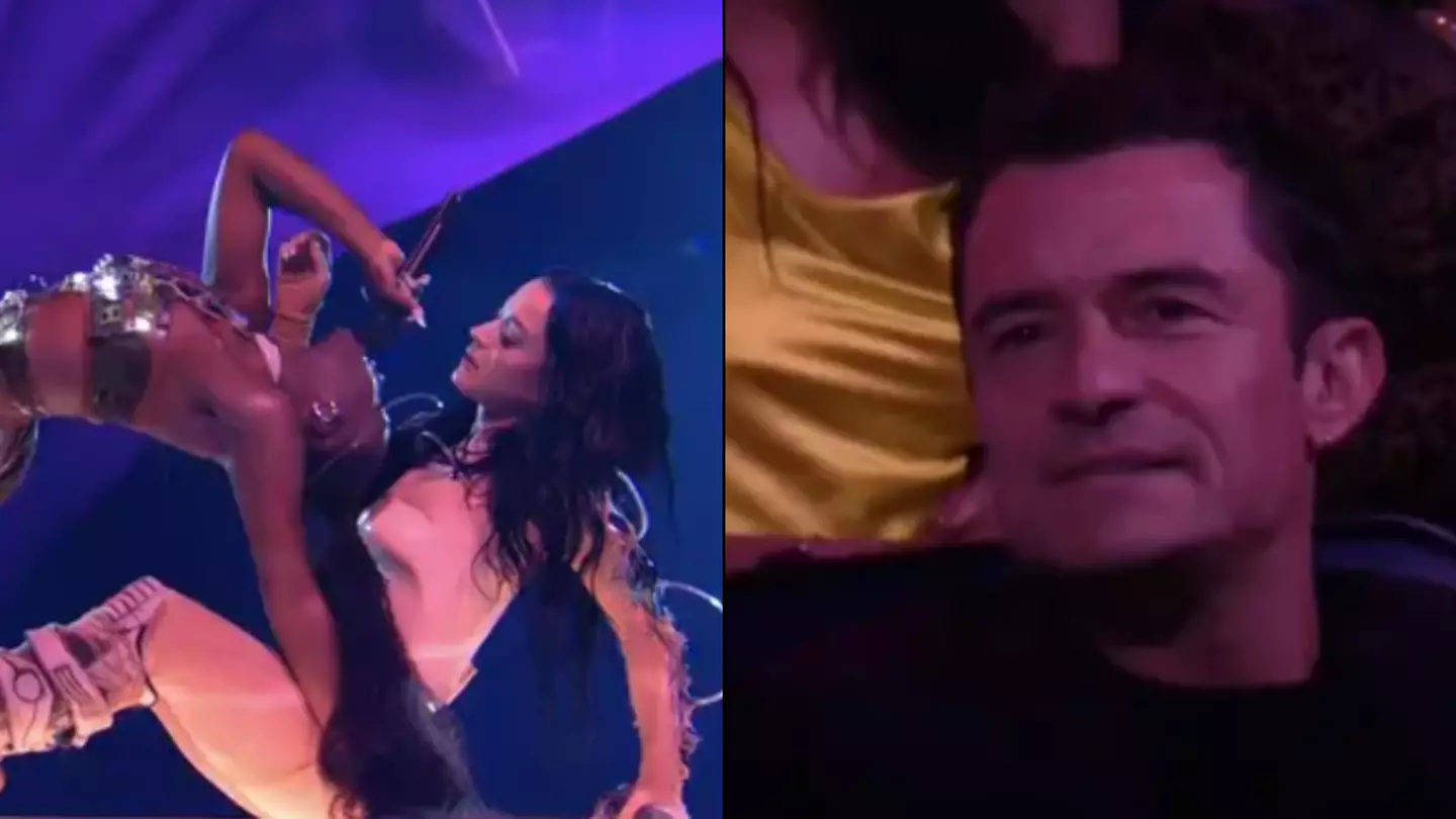People in stitches at Orlando Bloom's awkward reaction to Katy Perry's VMAs performance