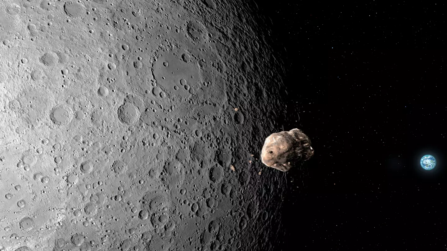 'City killer’ asteroid could actually crash in to the moon as expert explains what it means for Earth
