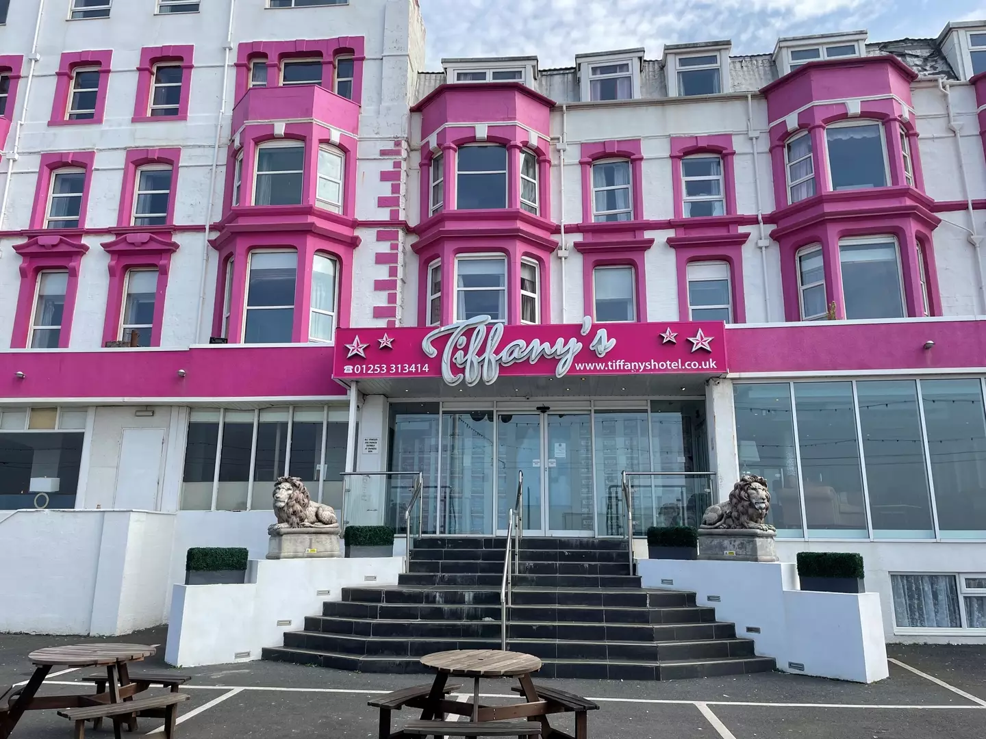 Tiffany's Hotel in Blackpool.