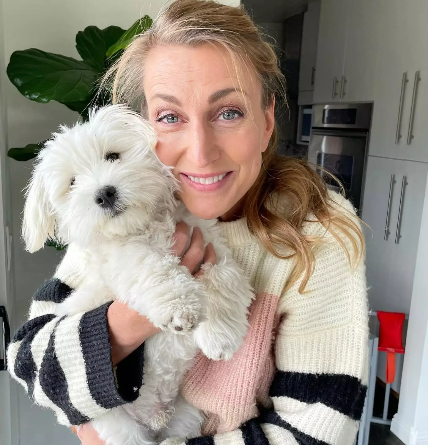 Norwegian journalist Kjersti Flaa certainly seems hung up on the old interview. (Instagram/@kjersti_flaa)