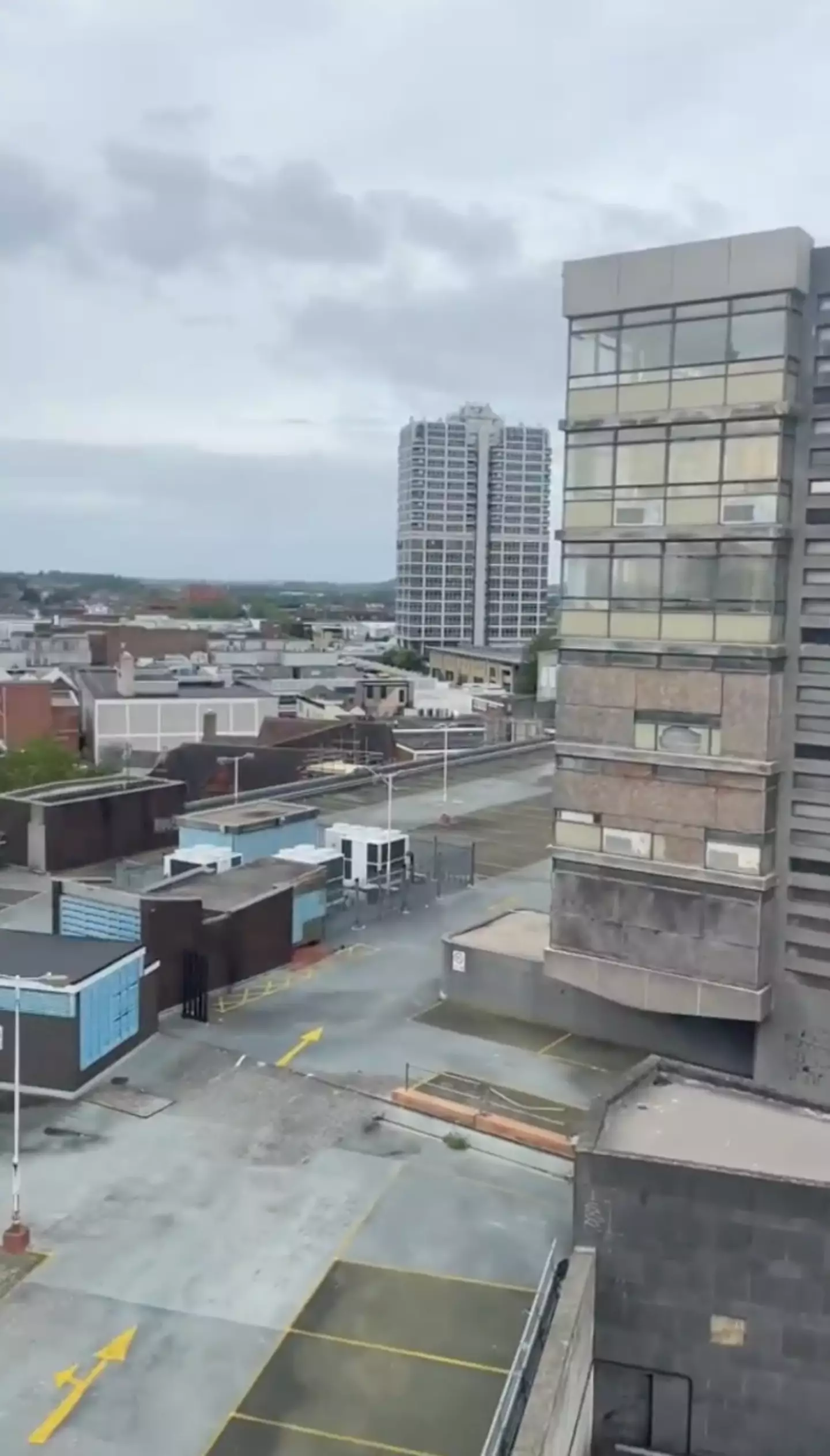 The hotel's incredible views.