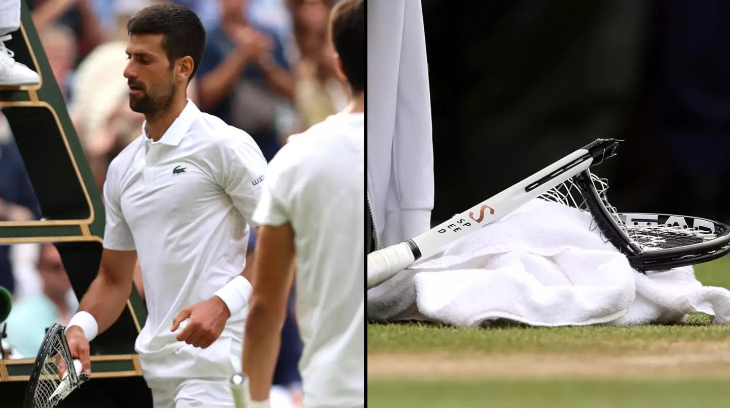 Novak Djokovic fined £6,000 for smashing his racket during Wimbledon final