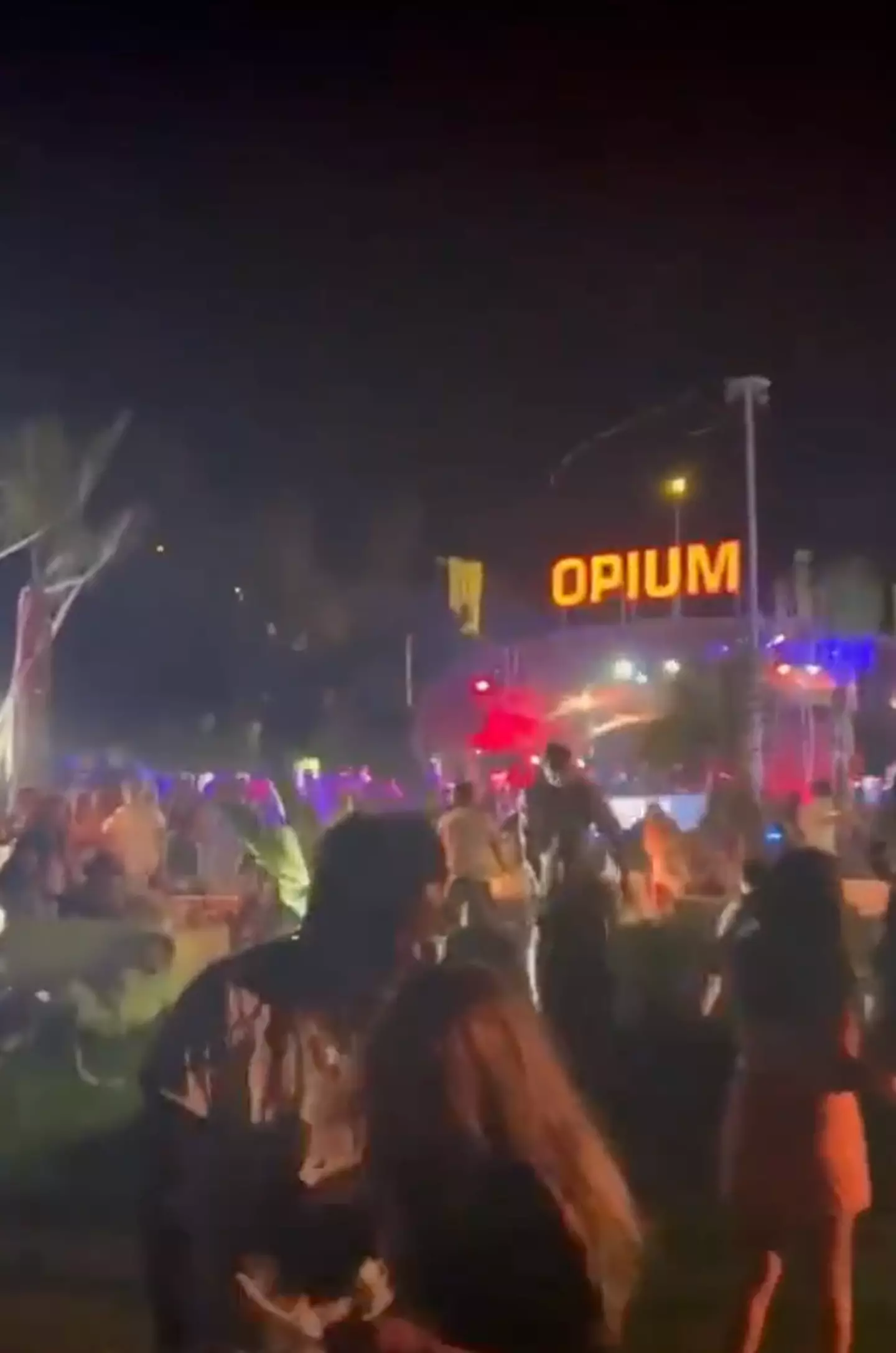 The shooting took place at the Opium night club.