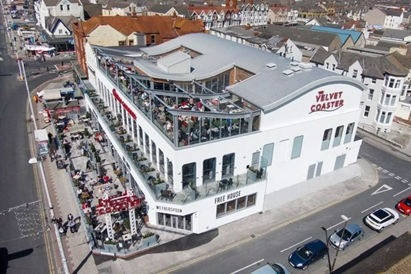 The Velvet Coaster has been branded the UK's 'nicest Wetherspoons'.