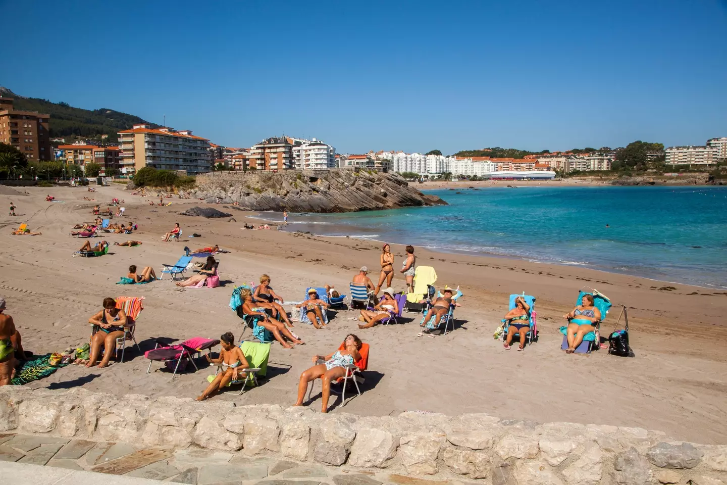 It could be harder to cool down in the bar after a spot of sunbathing.