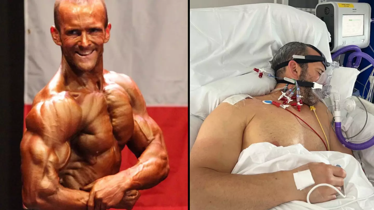 Former bodybuilder who went to the hospital with clicking shoulder nearly died from sepsis