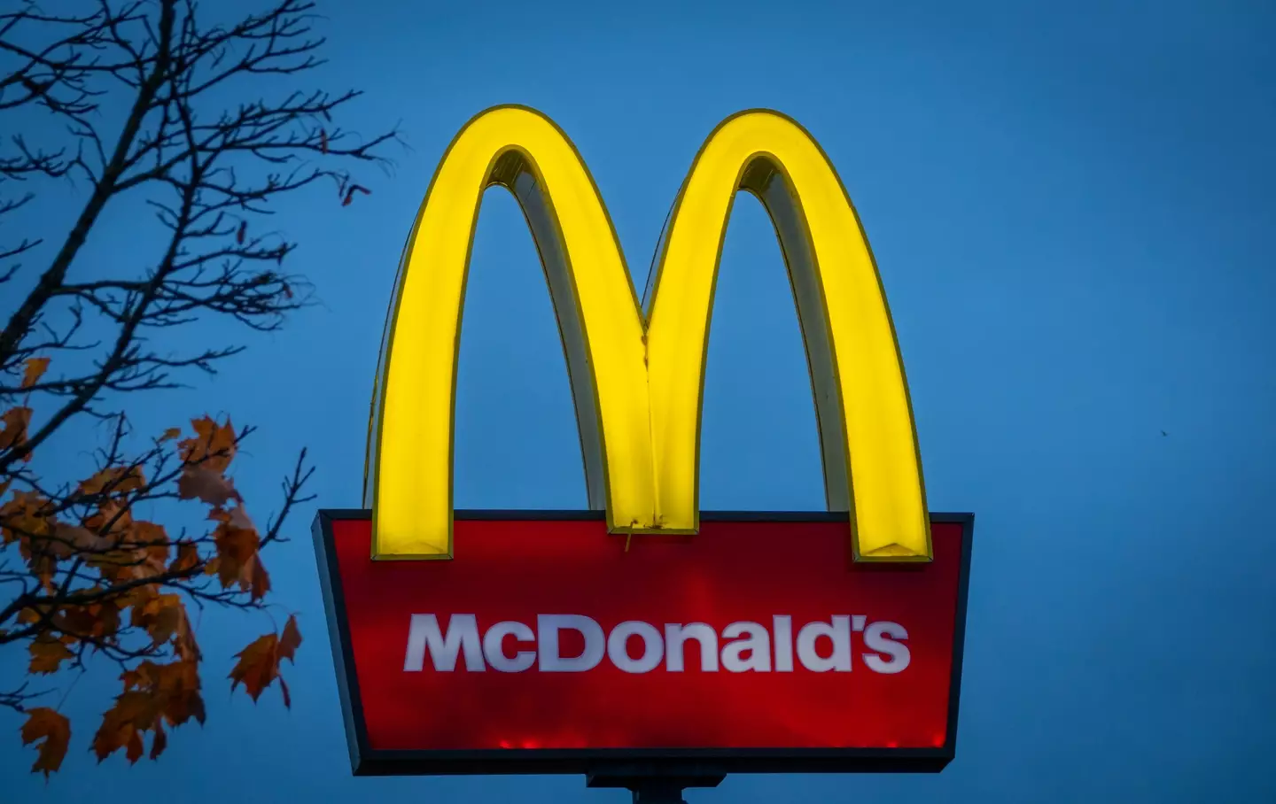 McDonald's said it has resolved the issue in the UK.