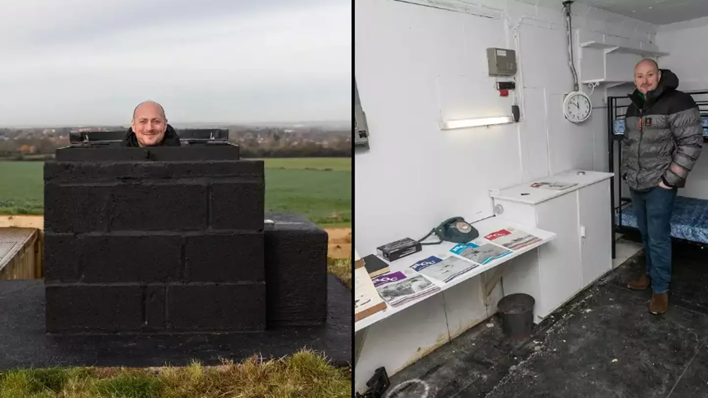Brit sells nuclear bunker for nearly double the guide price after transforming underground shelter