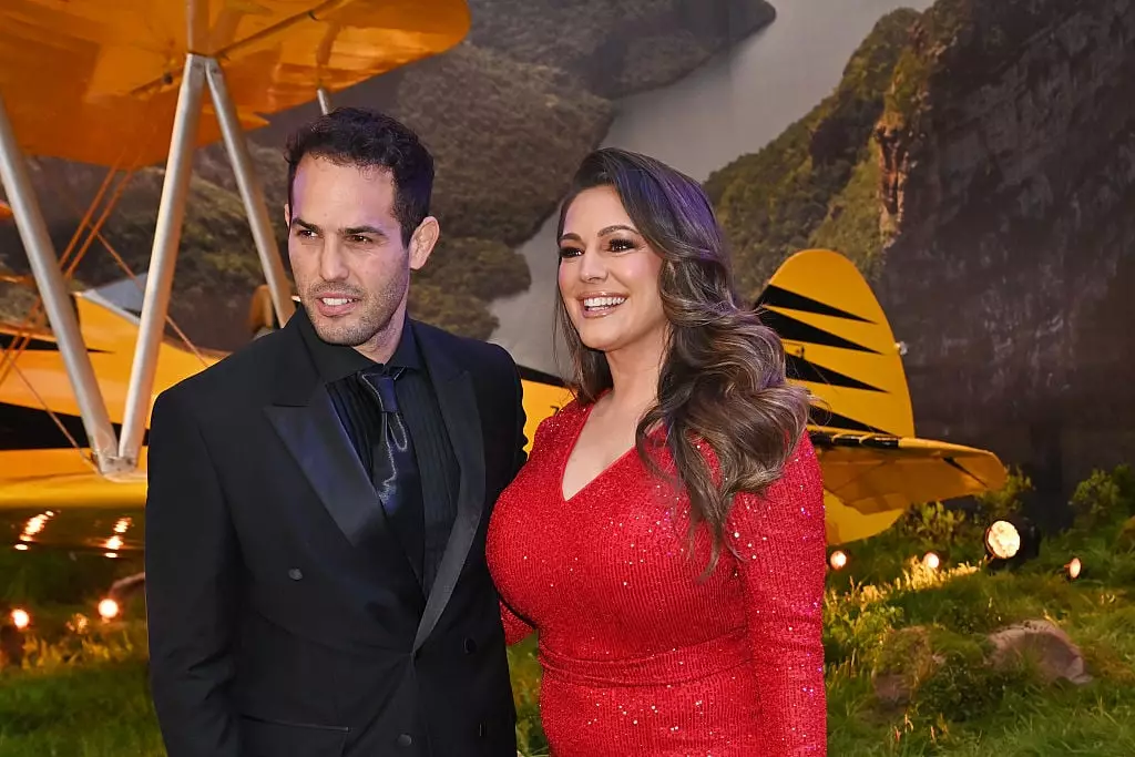 She said she'd give her hotel neighbours earplugs so they didn't hear her reunion with husband Jeremy Parisi(Dave Benett/WireImage)