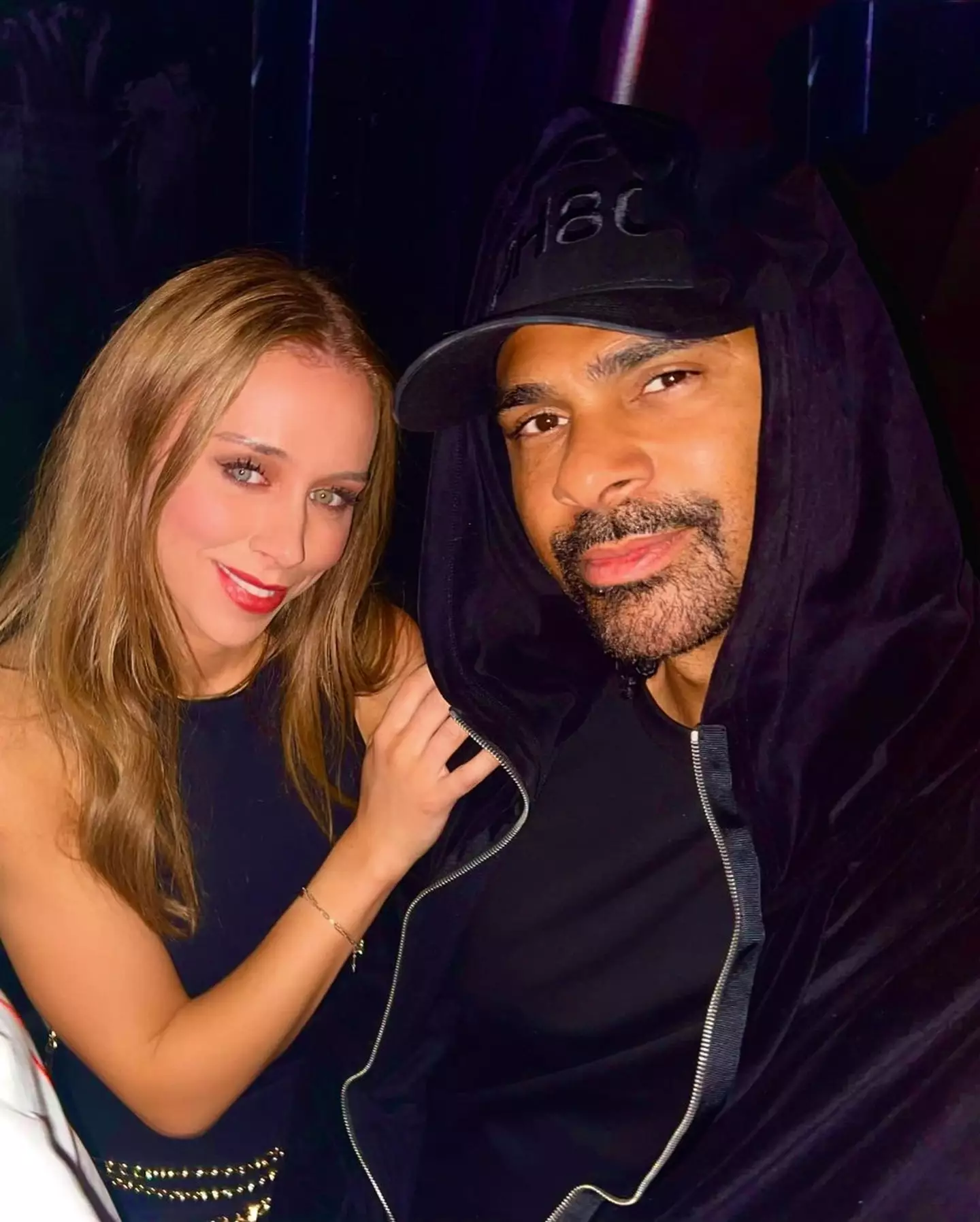 It is believed Una Healy is a part of Haye's throuple.