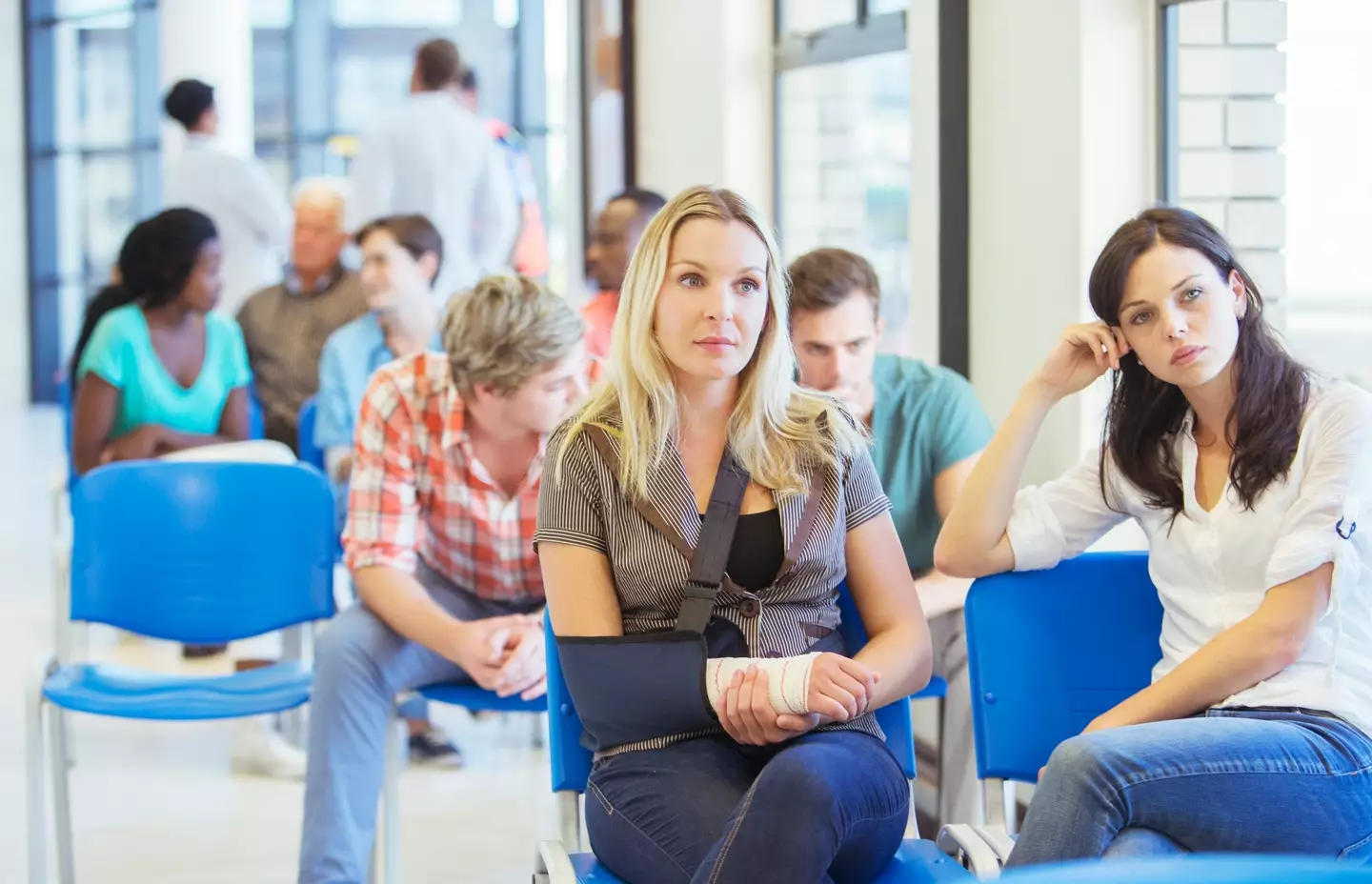 NHS A&E waiting times are up (Getty Stock Images)