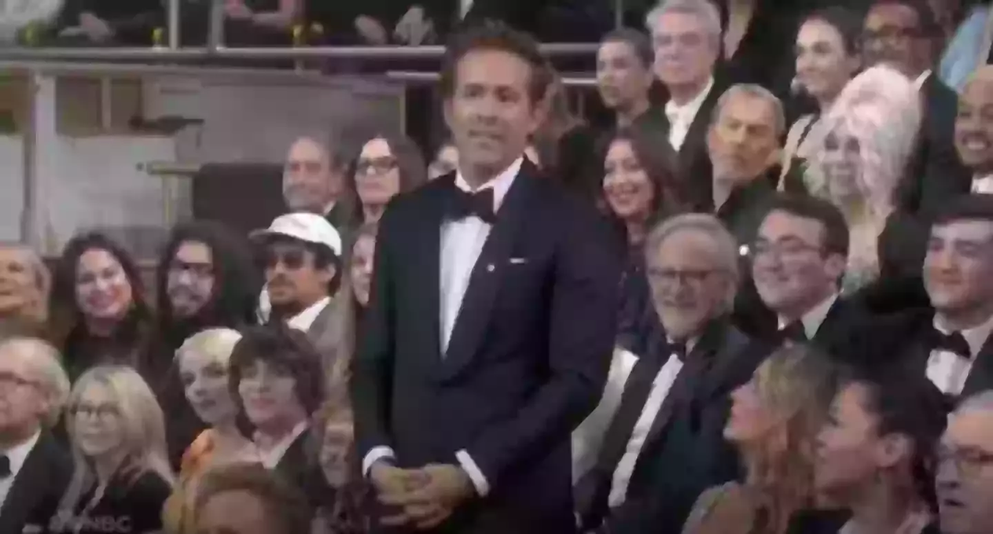 Ryan Reynolds made a joke about the ongoing legal situation (NBC)