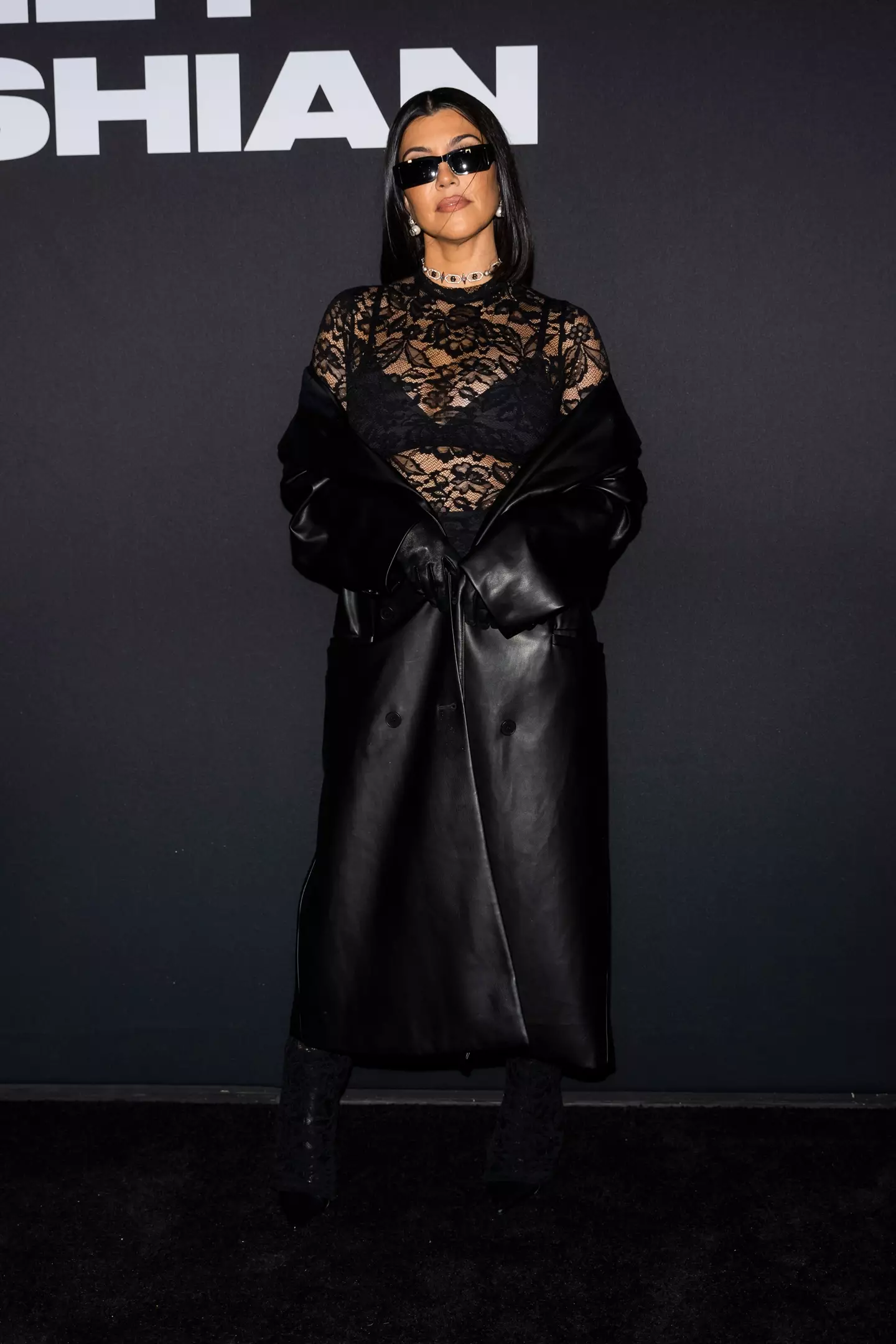 Kourtney Kardashian previously spoke about autosexuality. (Gotham/WireImage)