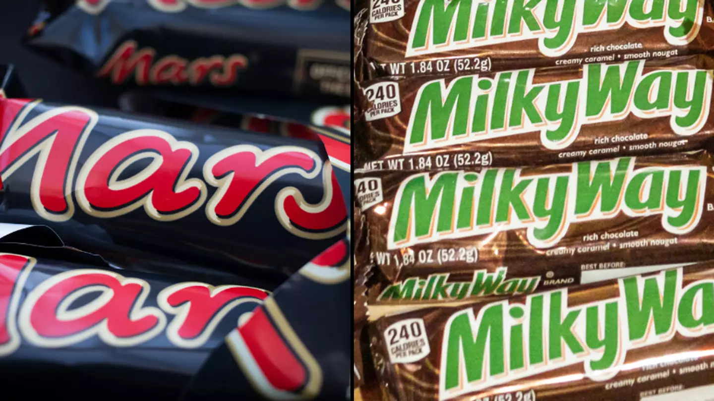Why Mars bars are called Milky Way in America