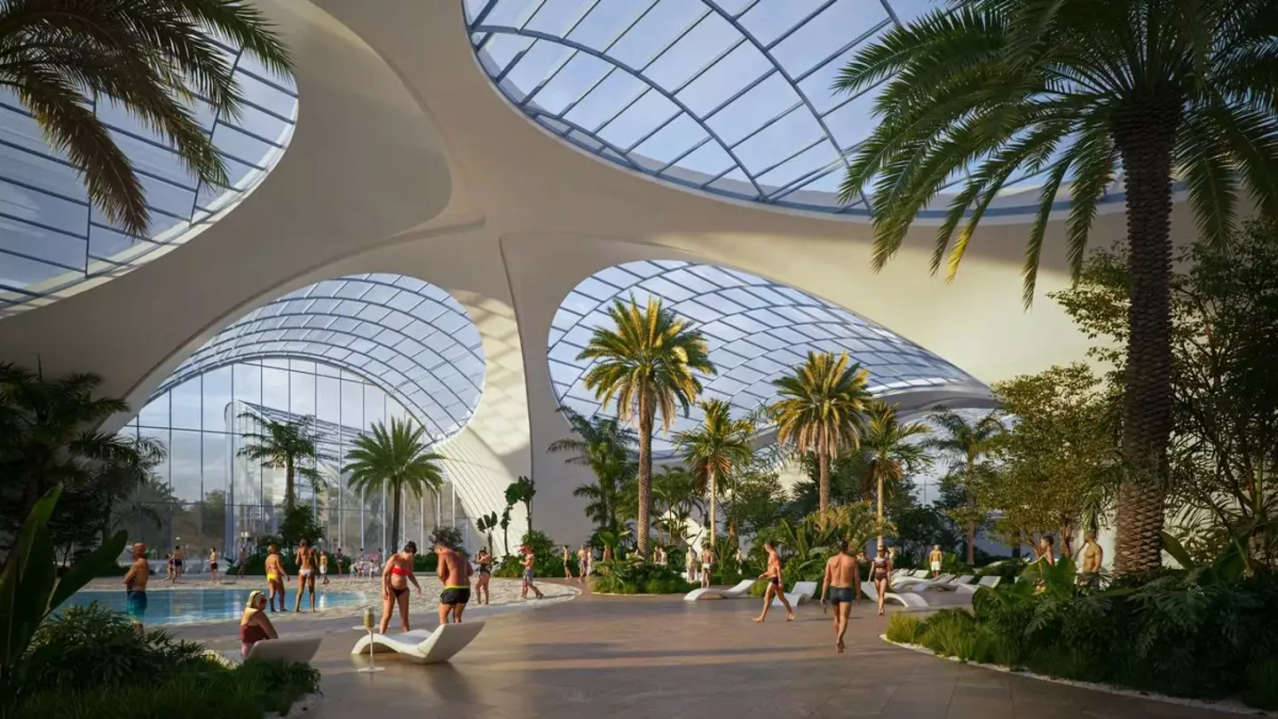 There will also be various wellness and relaxation zones for those not interested in waterslides (Therme Manchester)