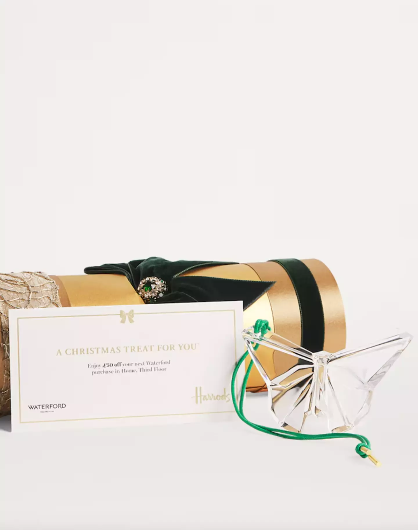 The £85 Christmas tree ornament wasn't impressing anyone (Harrods)