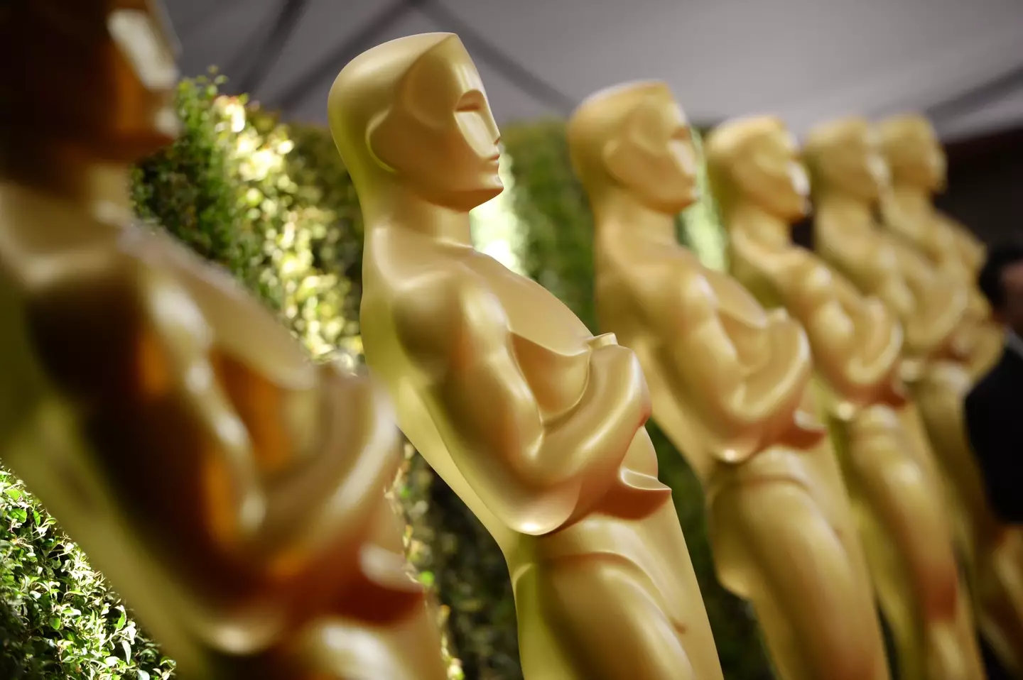 Giant Oscars statues. Terrifying.
