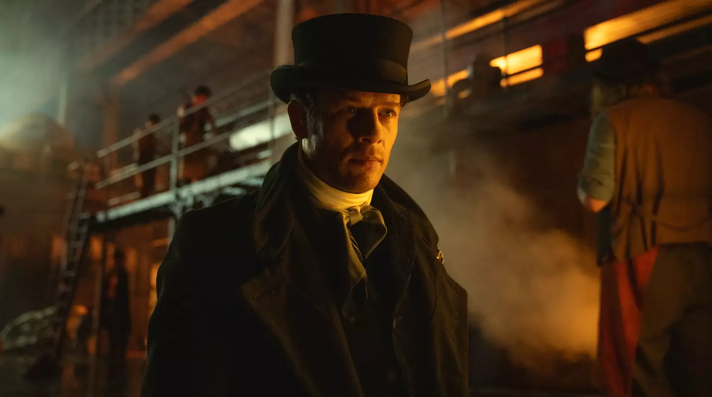 Norton's Rafferty is a fiction made for the show (Netflix)