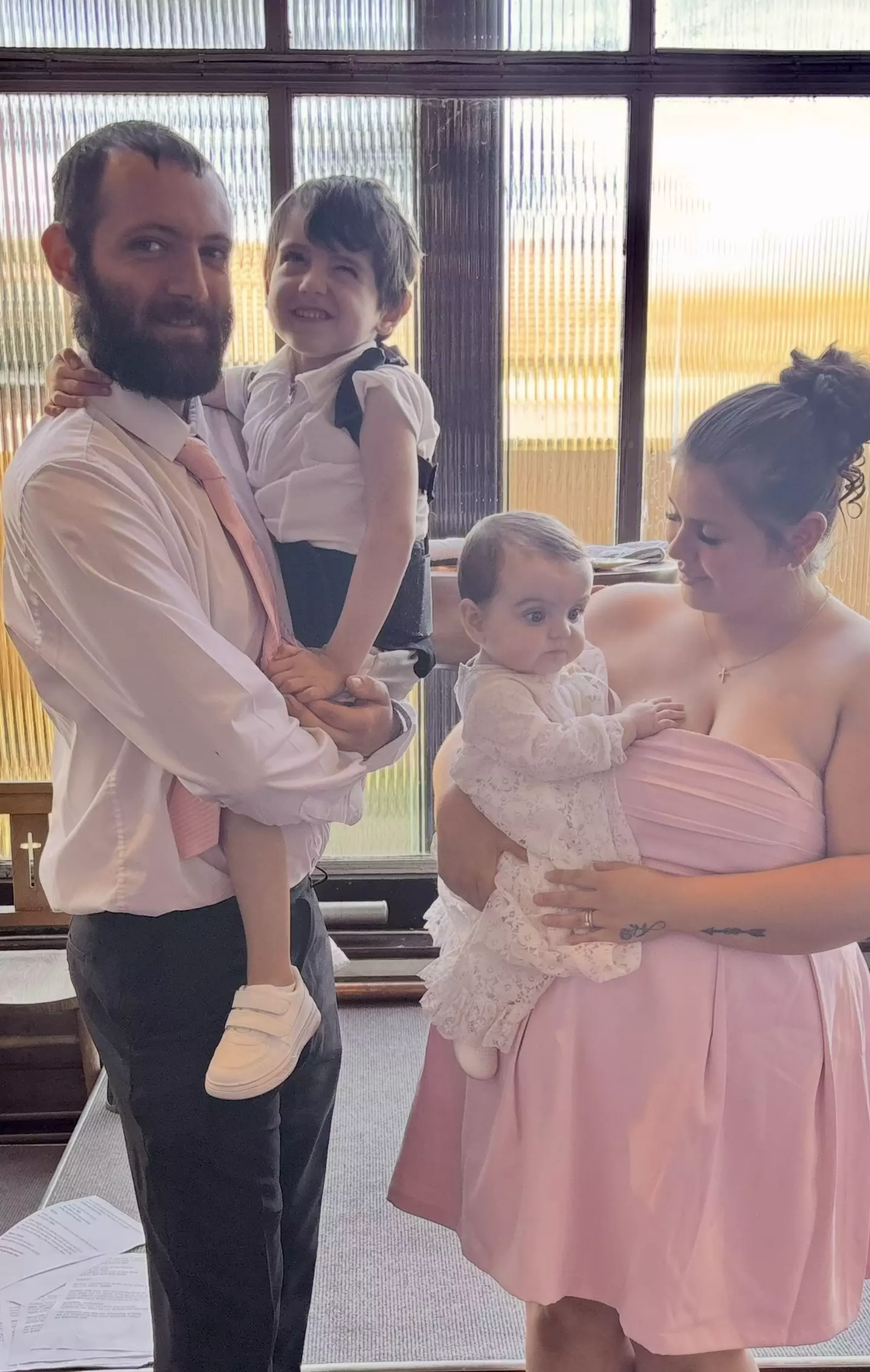 The family's GP suggested the four-year-old might be exaggerating his symptoms for 'attention' (Kennedy News and Media)