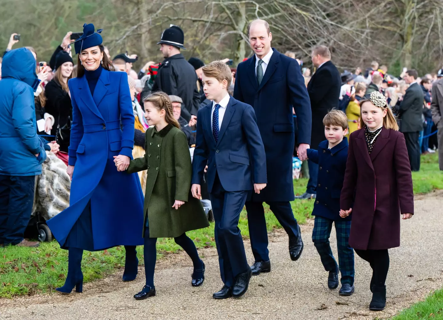 Kate Middleton went into hospital for abdominal surgery in January.