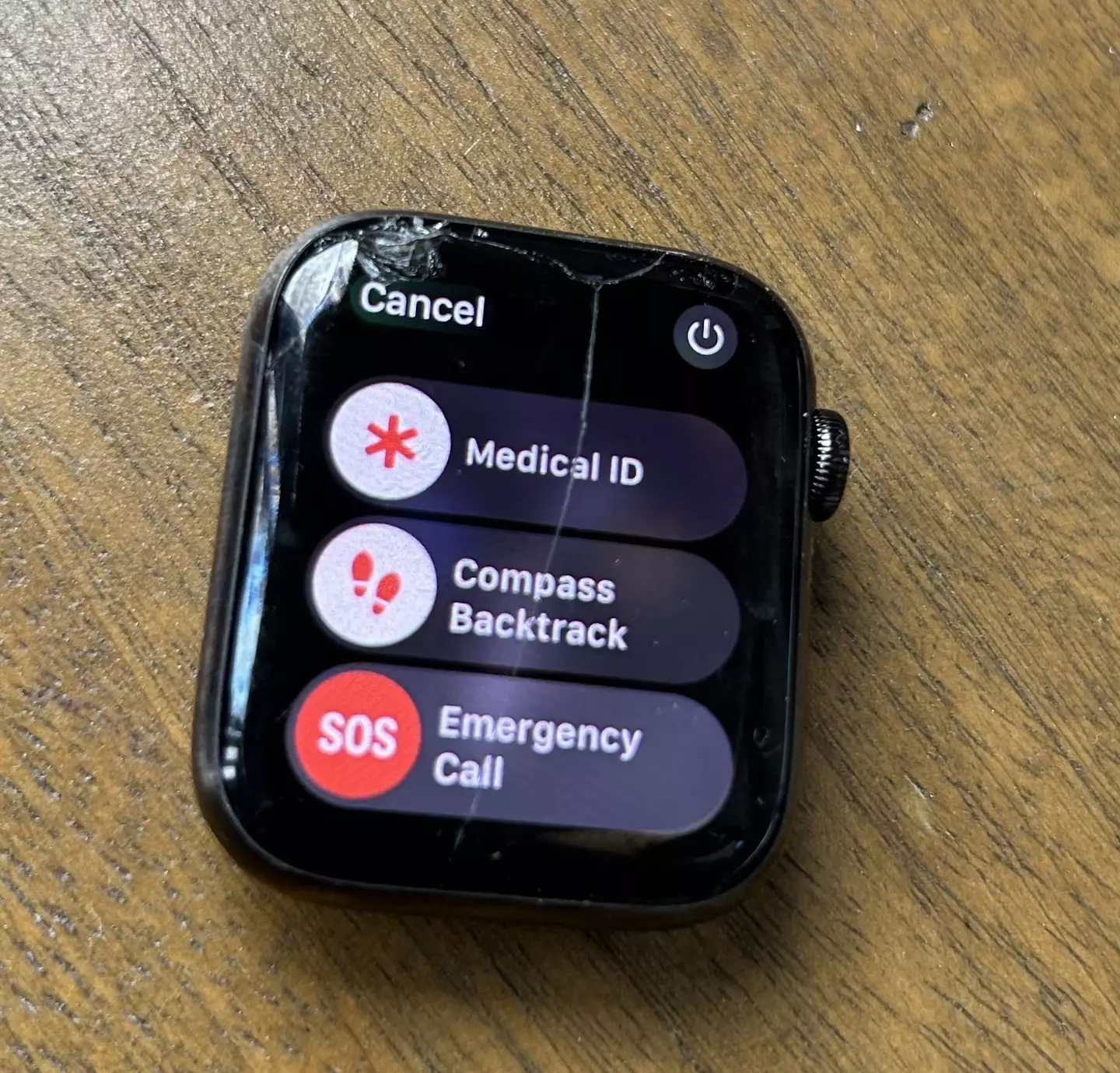 Eric says the watch saved his life. (Kennedy News and Media)