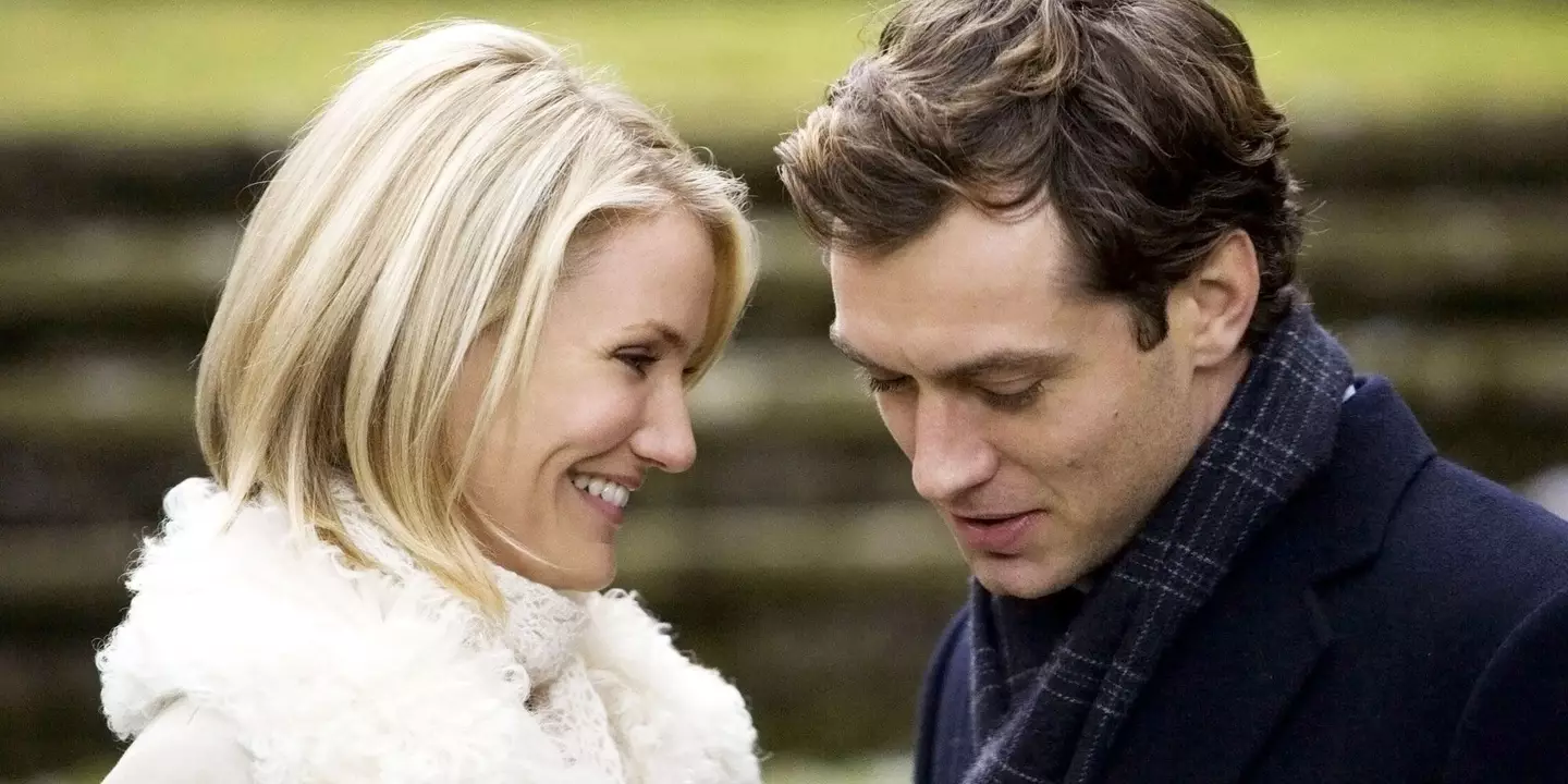 Cameron Diaz and Jude Law in The Holiday