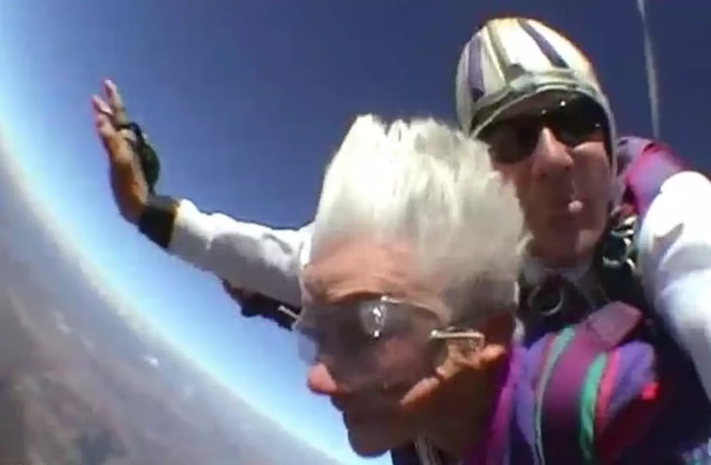 Clare Nowland was known for her zest for life, and even went skydiving on her 80th birthday.