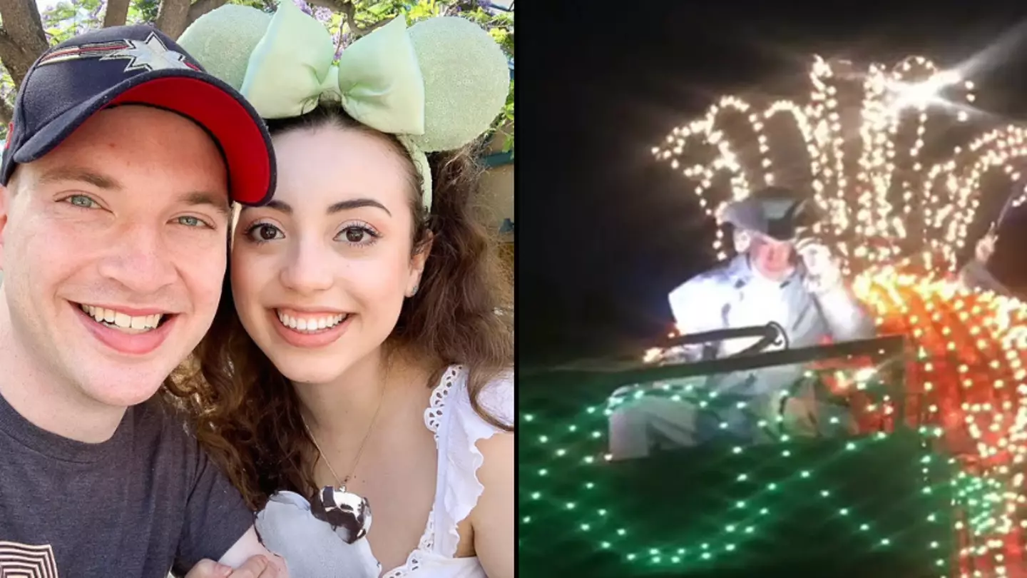 Woman Spots Her Boyfriend In Video She Took Six Months Before She Met Him