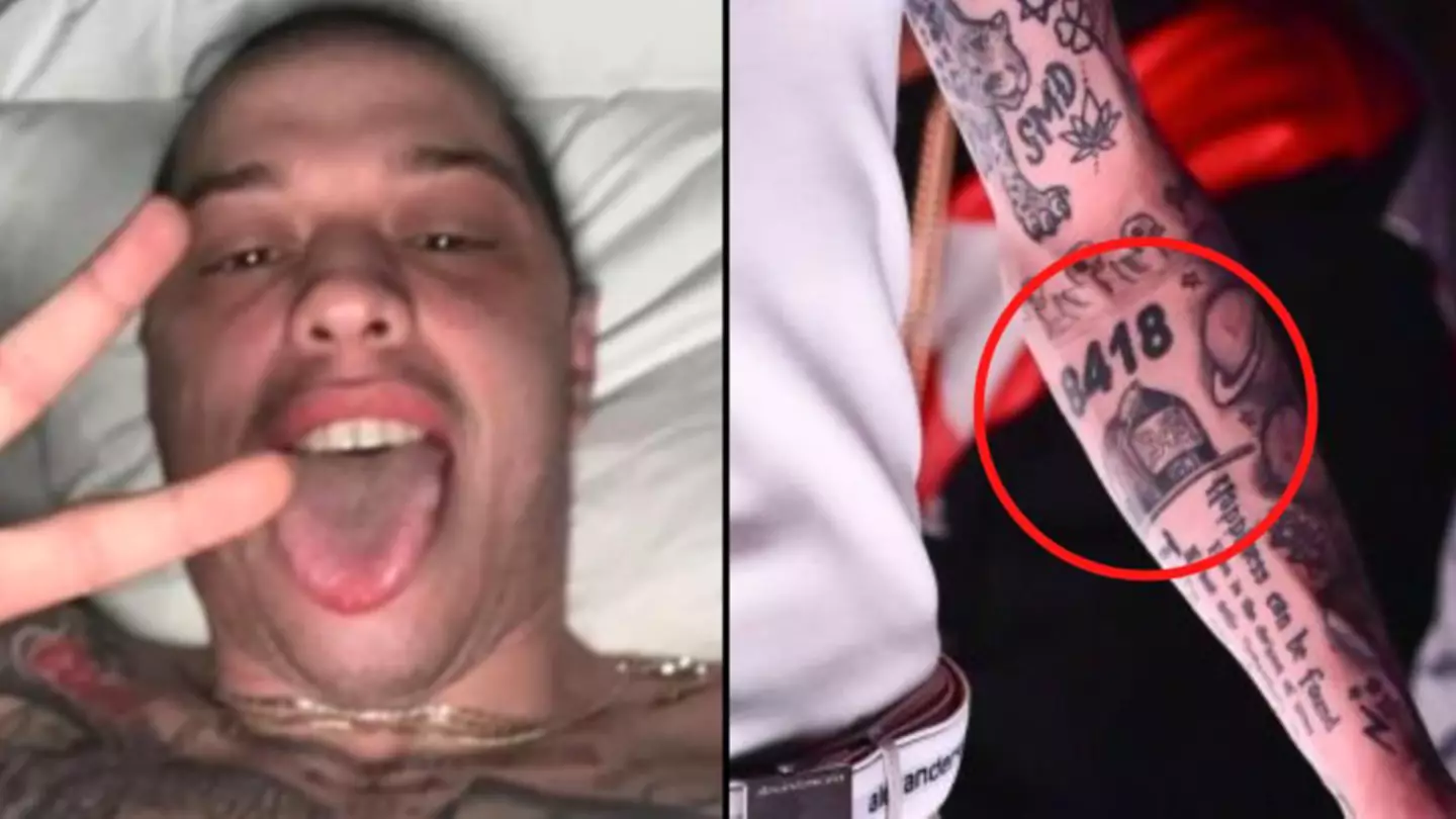 Pete Davidson’s ‘8418’ Tattoo Has Heartbreaking Story Behind It