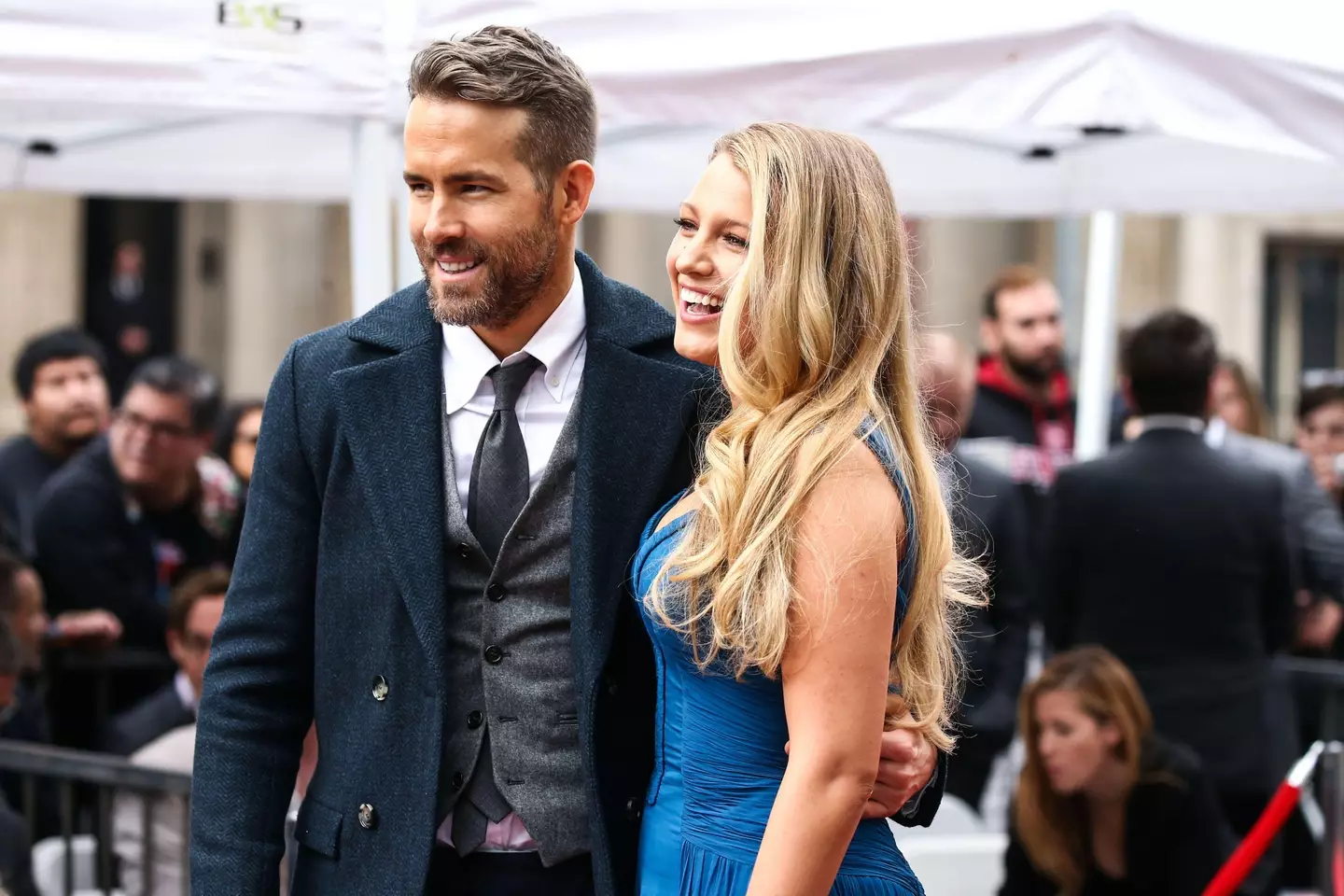 Ryan Reynolds and wife Blake Lively.