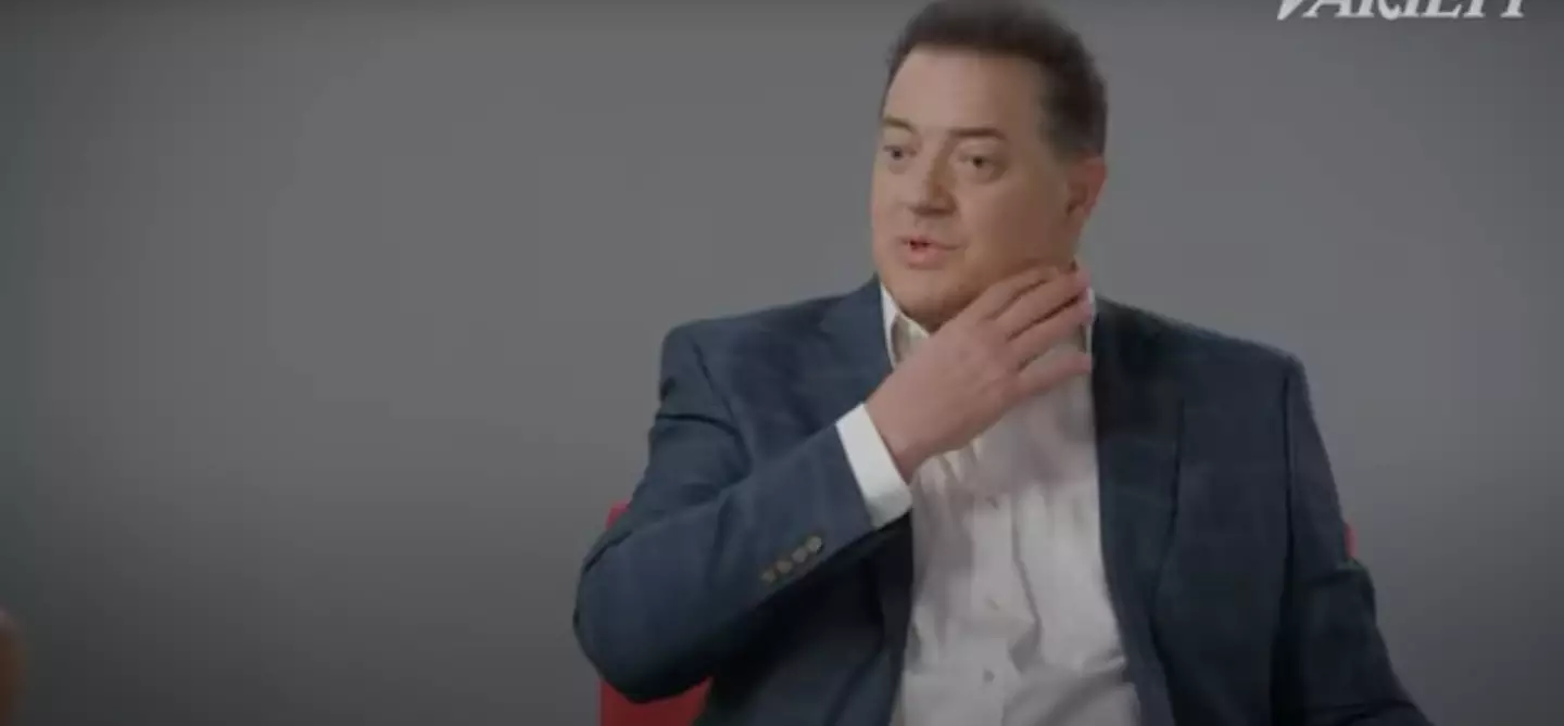 Fraser tried to correct Sandler when he mispronounced his name.