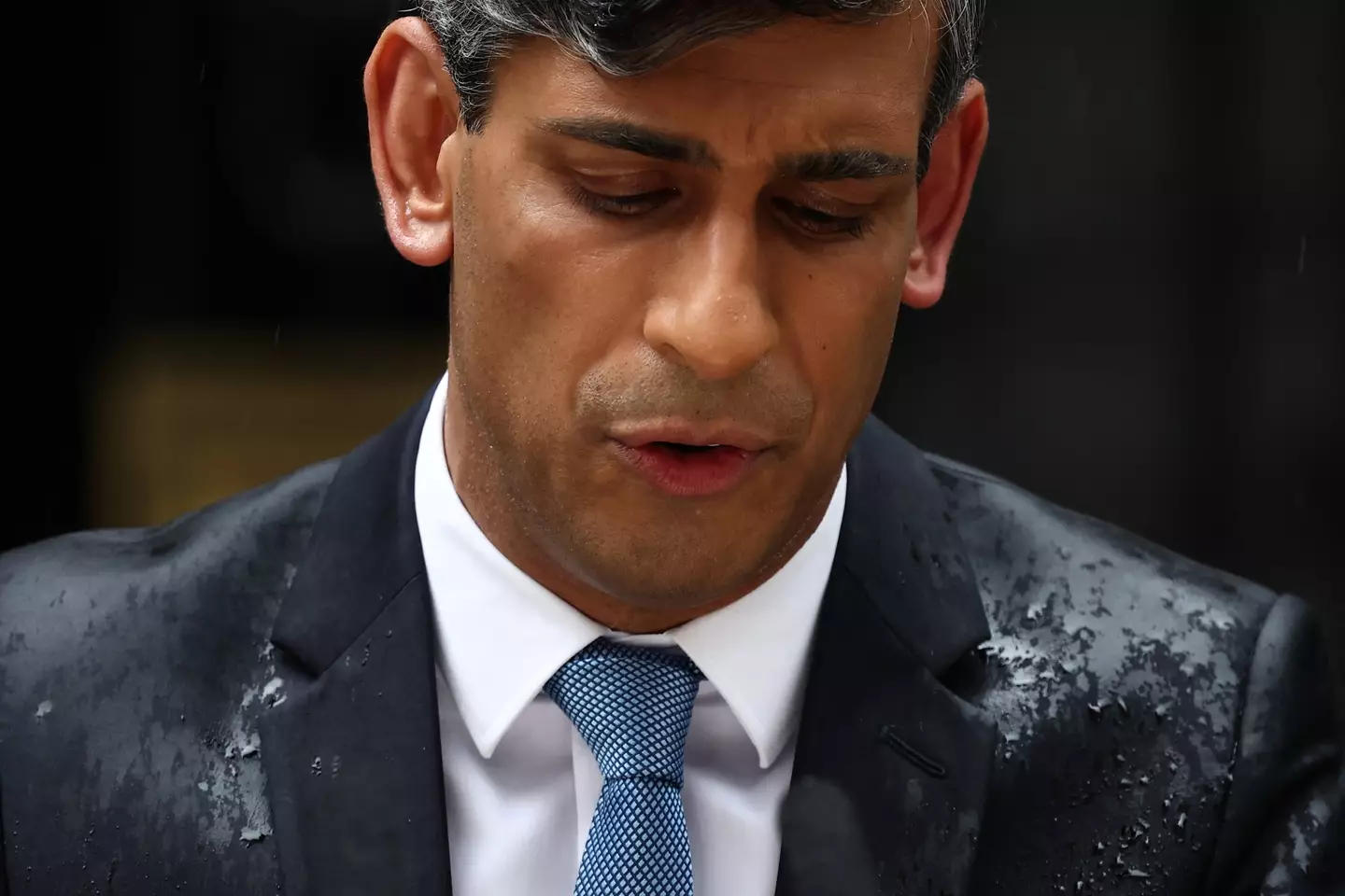 Rishi Sunak has called a general election for 4 July, but you'll need to be registered to vote sooner than that. (HENRY NICHOLLS / AFP) (Photo by HENRY NICHOLLS/AFP via Getty Images)