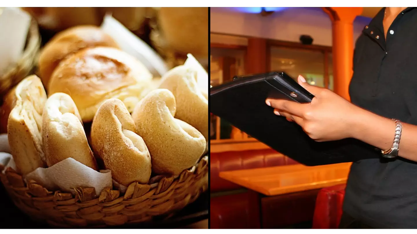 Man explains the real reason why restaurants give out free bread at the start of a meal
