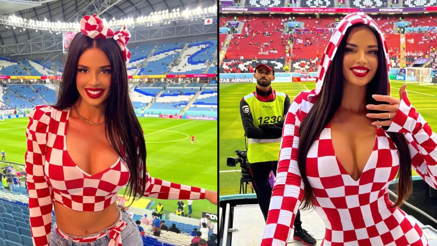 Ex-Miss Croatia has revealed her ambitious plan for Euros after going viral during World Cup