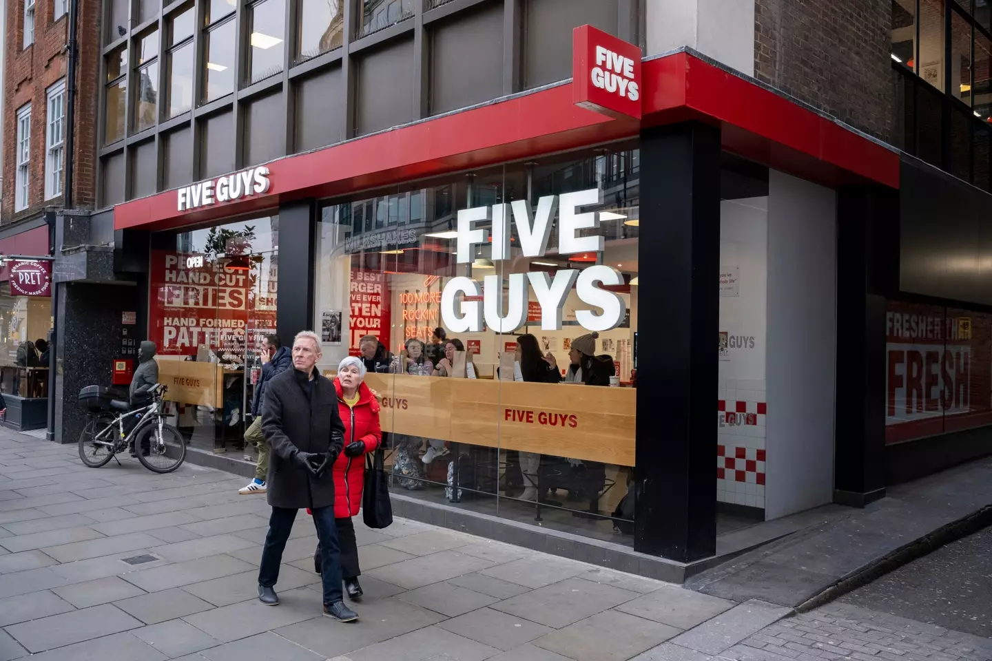 Are you fast food or a premium burger? (Mike Kemp/In Pictures via Getty Images)