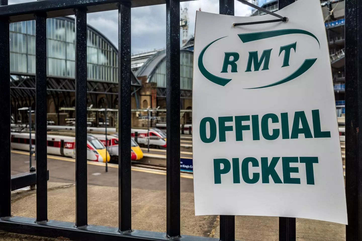 RMT members will strike across December and January.