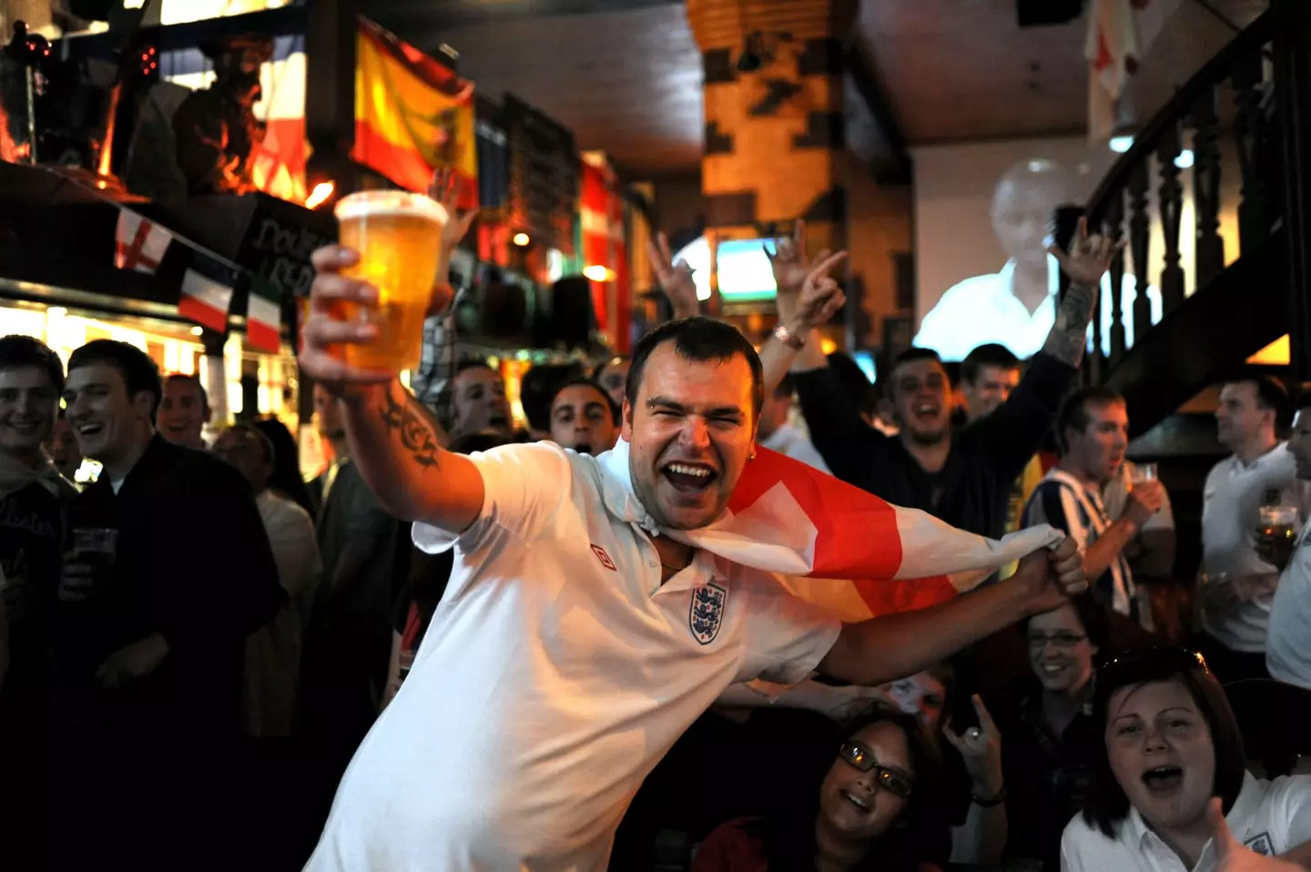 Wetherspoon pubs will welcome football fans for the games.