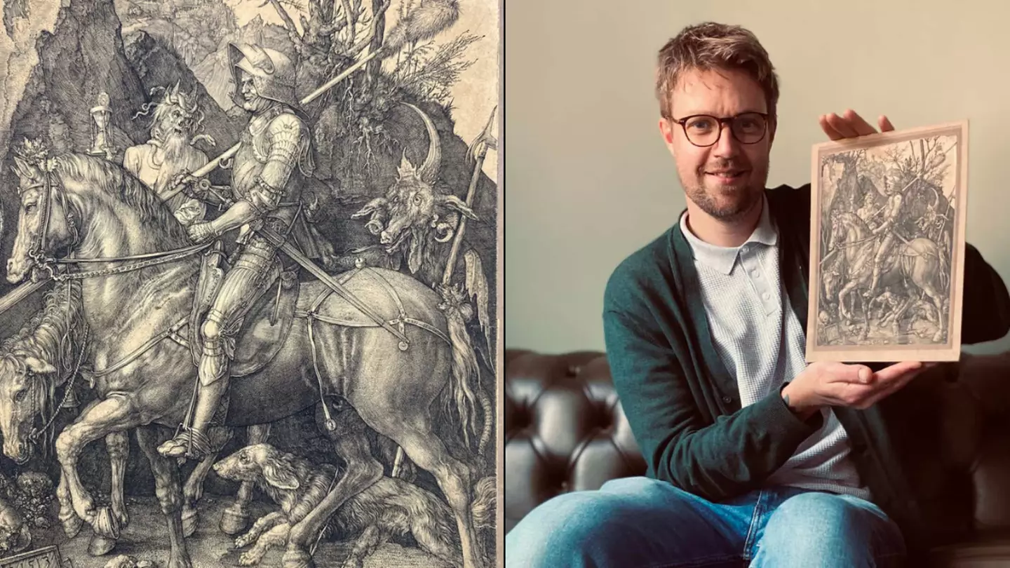 Man who found painting at a tip sold it for insane amount of money