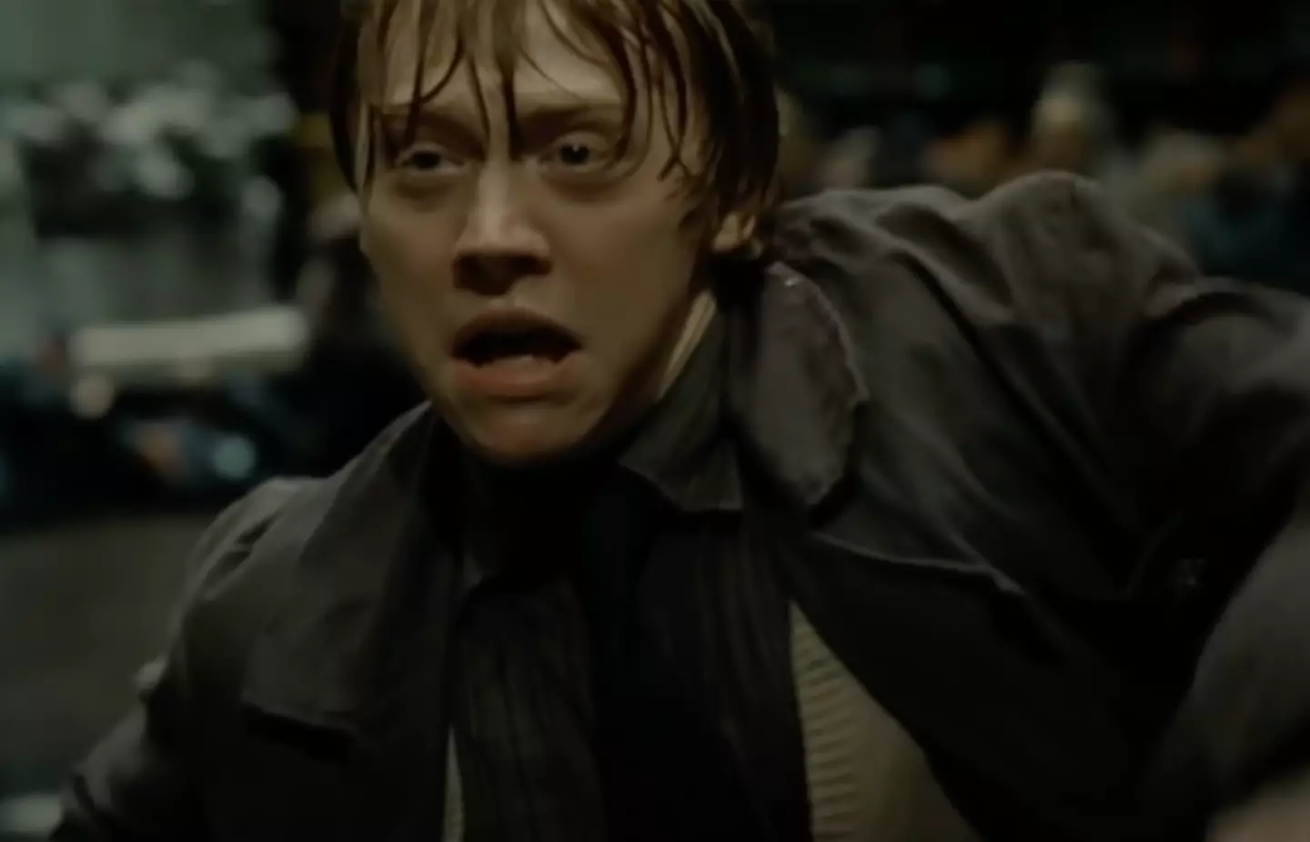 The cast described the scene as the 'final leap'. (Warner Bros.)