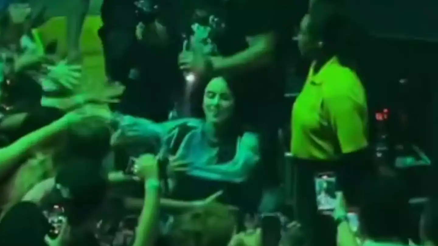Shocking footage shows Billie Eilish being violently pulled into crowd by man during gig